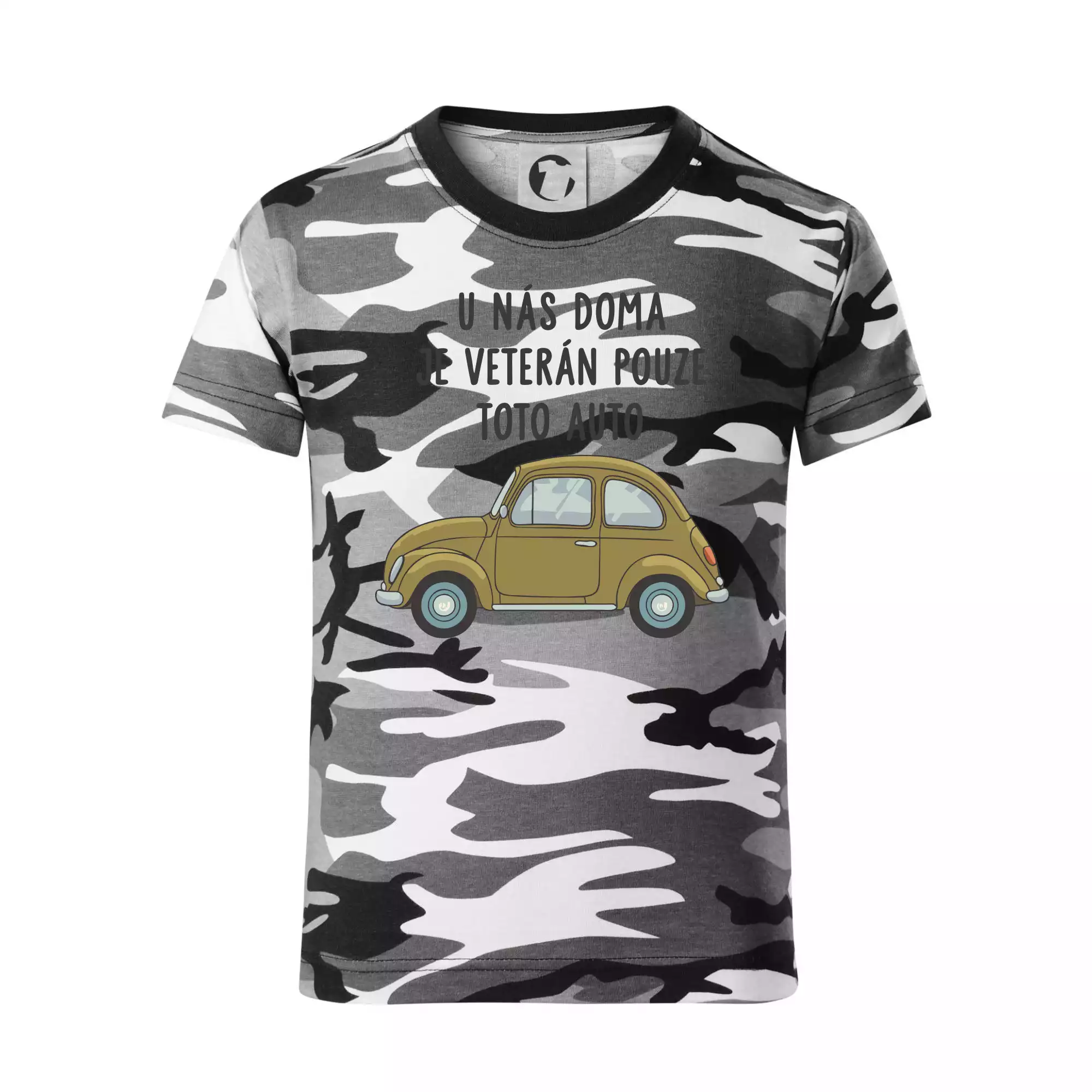 U nás doma je veterán pouze toto auto zelené