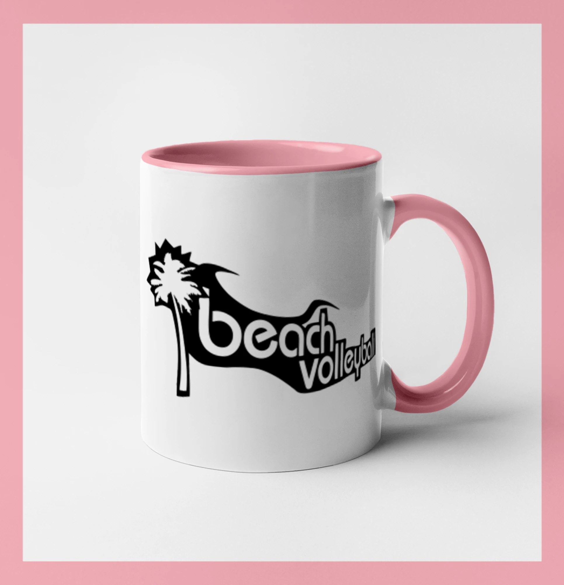 Beach volleyball obrys