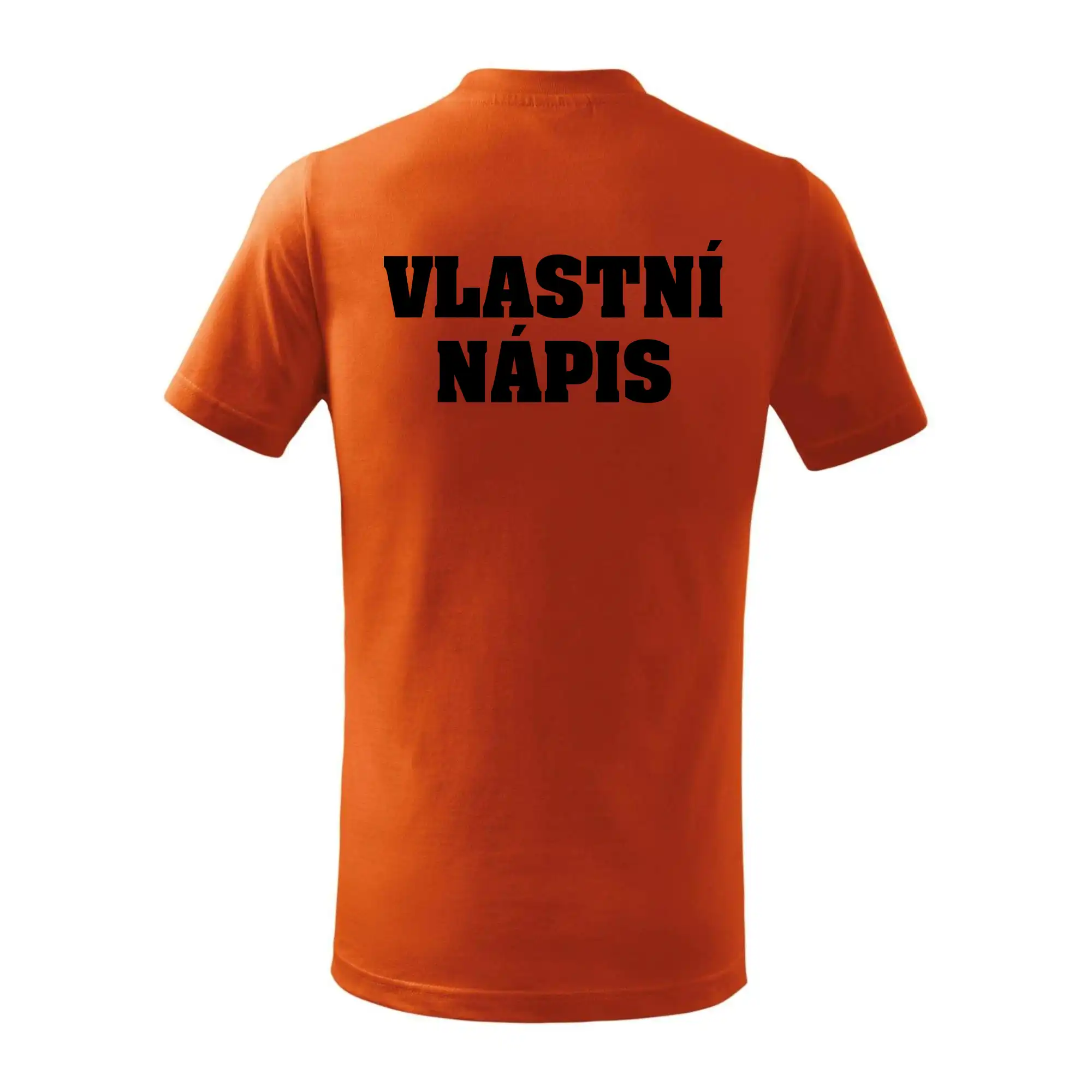 Hvězda života - vlastní nápis vpředu a vzadu