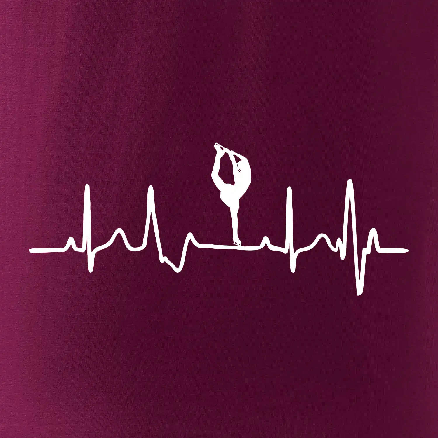 EKG bruslařka