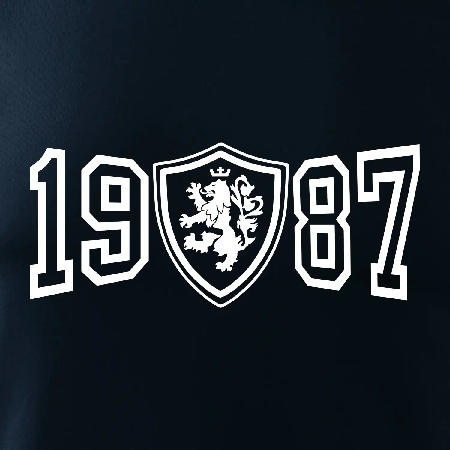 Narozeninový motiv - znak - 1987