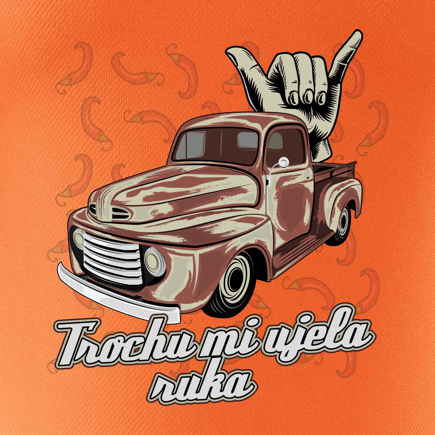 Trochu mi ujela ruka