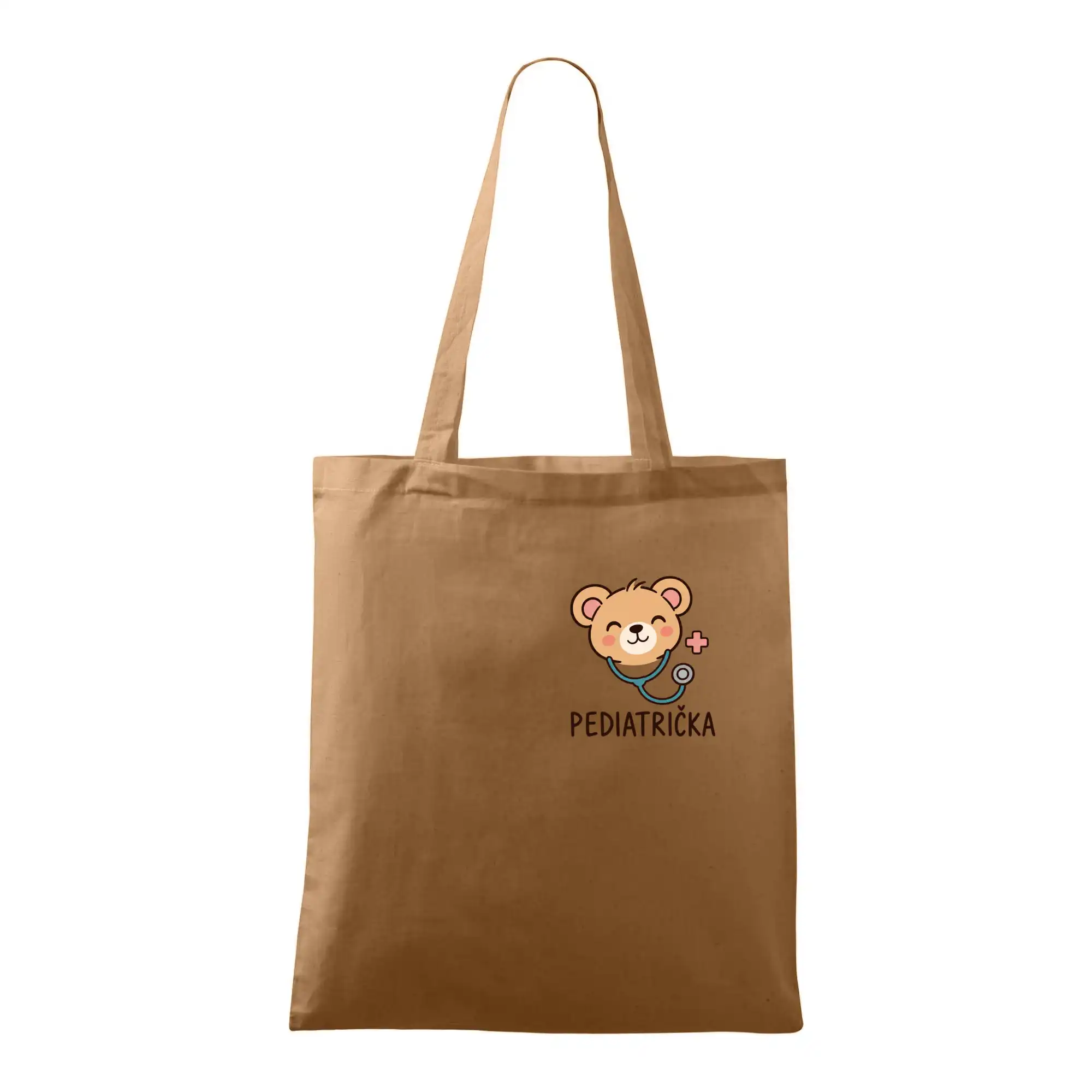 Pediatrička - minimalistický medvídek s křížkem