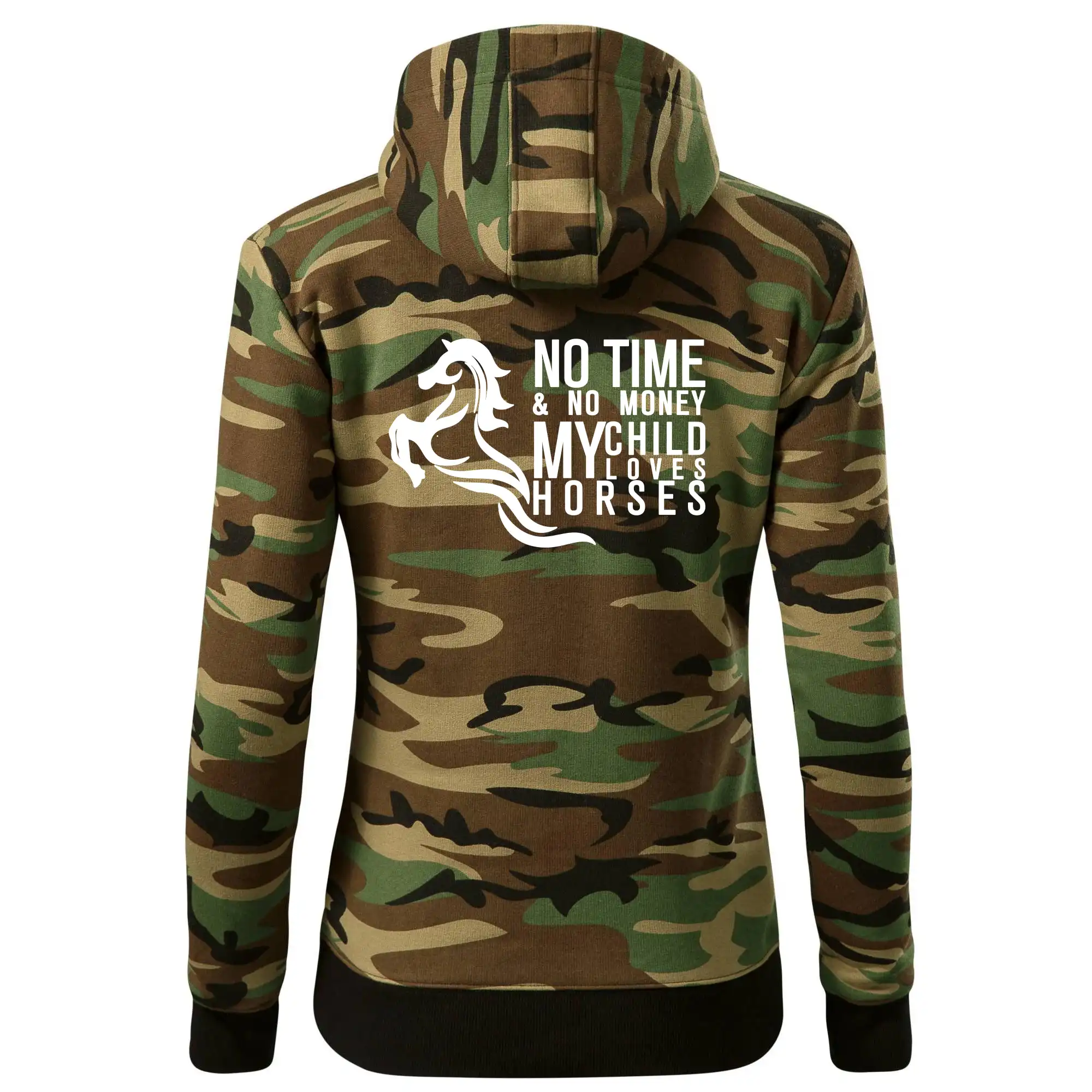 No time no money my child loves horses