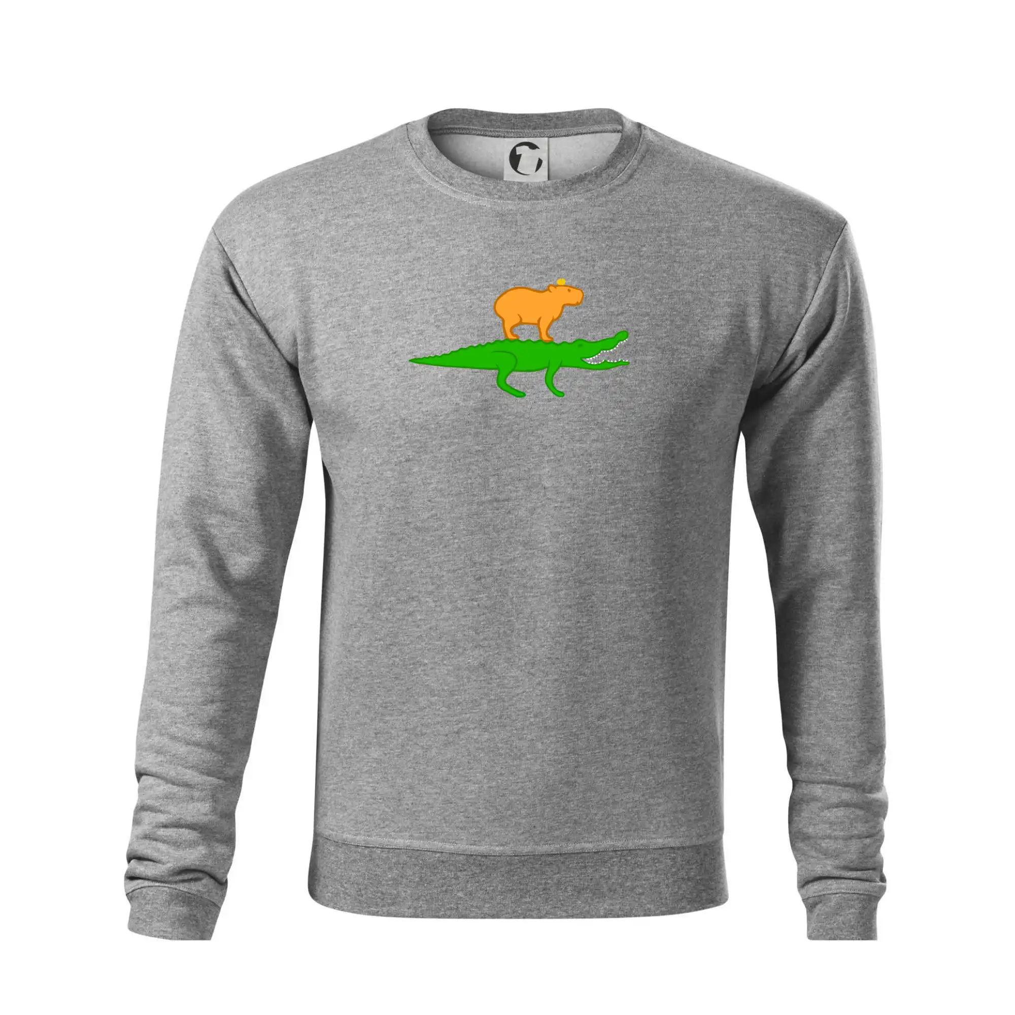 Kapybara na krokodýlovi (Moňas)