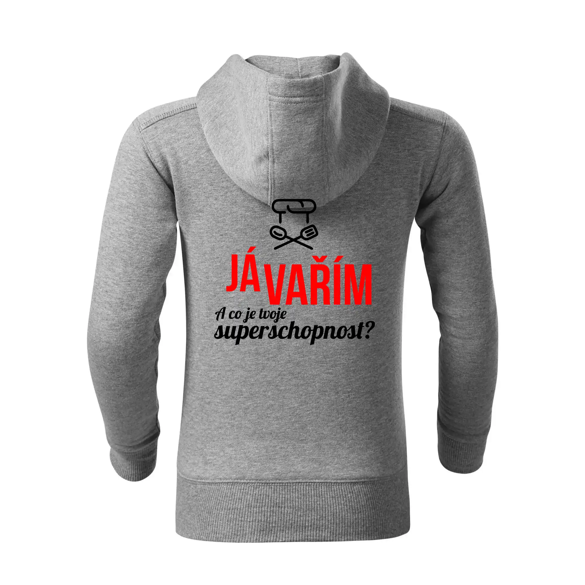 Já vařím - tvoje superschopnost? rovný nápis