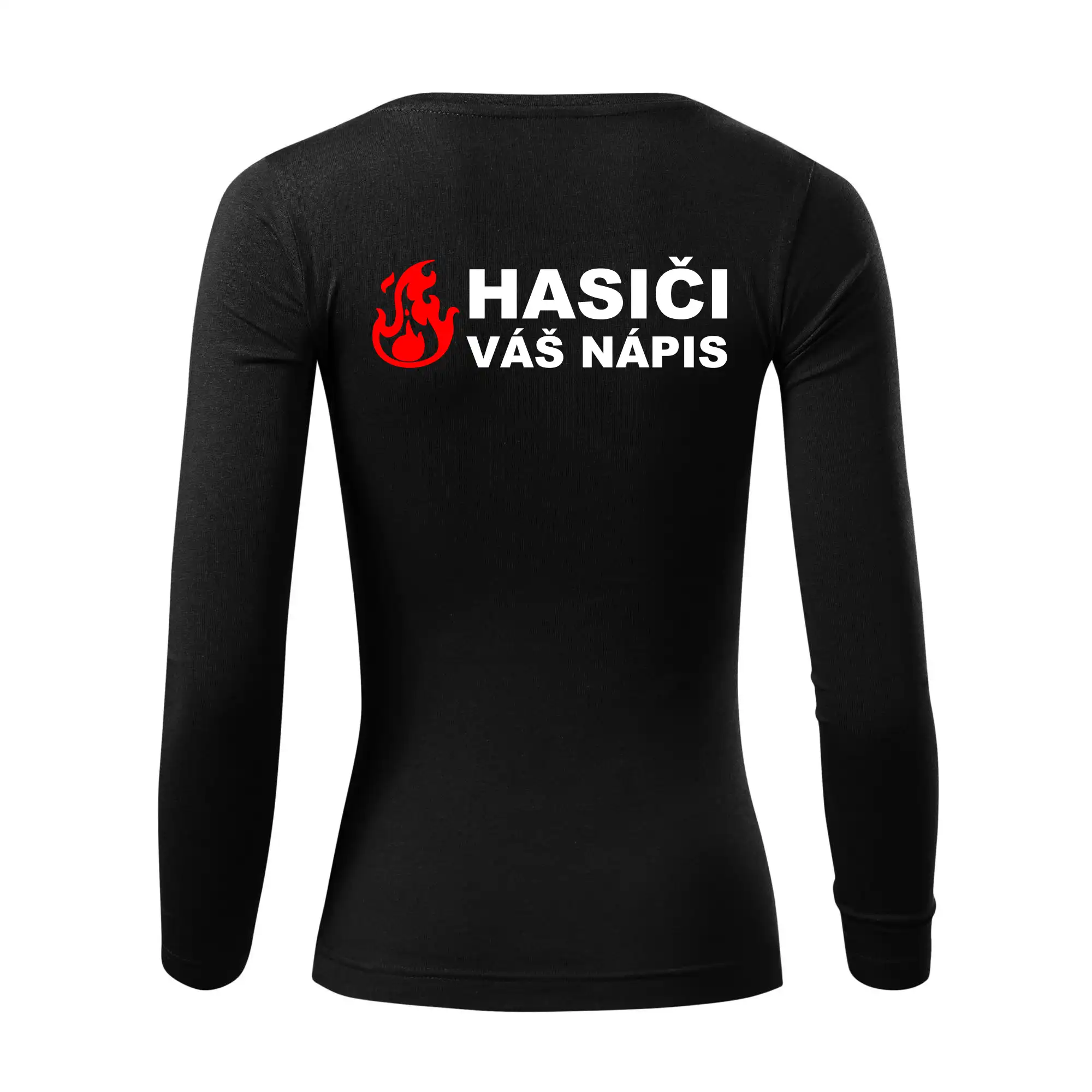 Hasiči (oheň,  Firesport, název sboru - vlastní nápis)