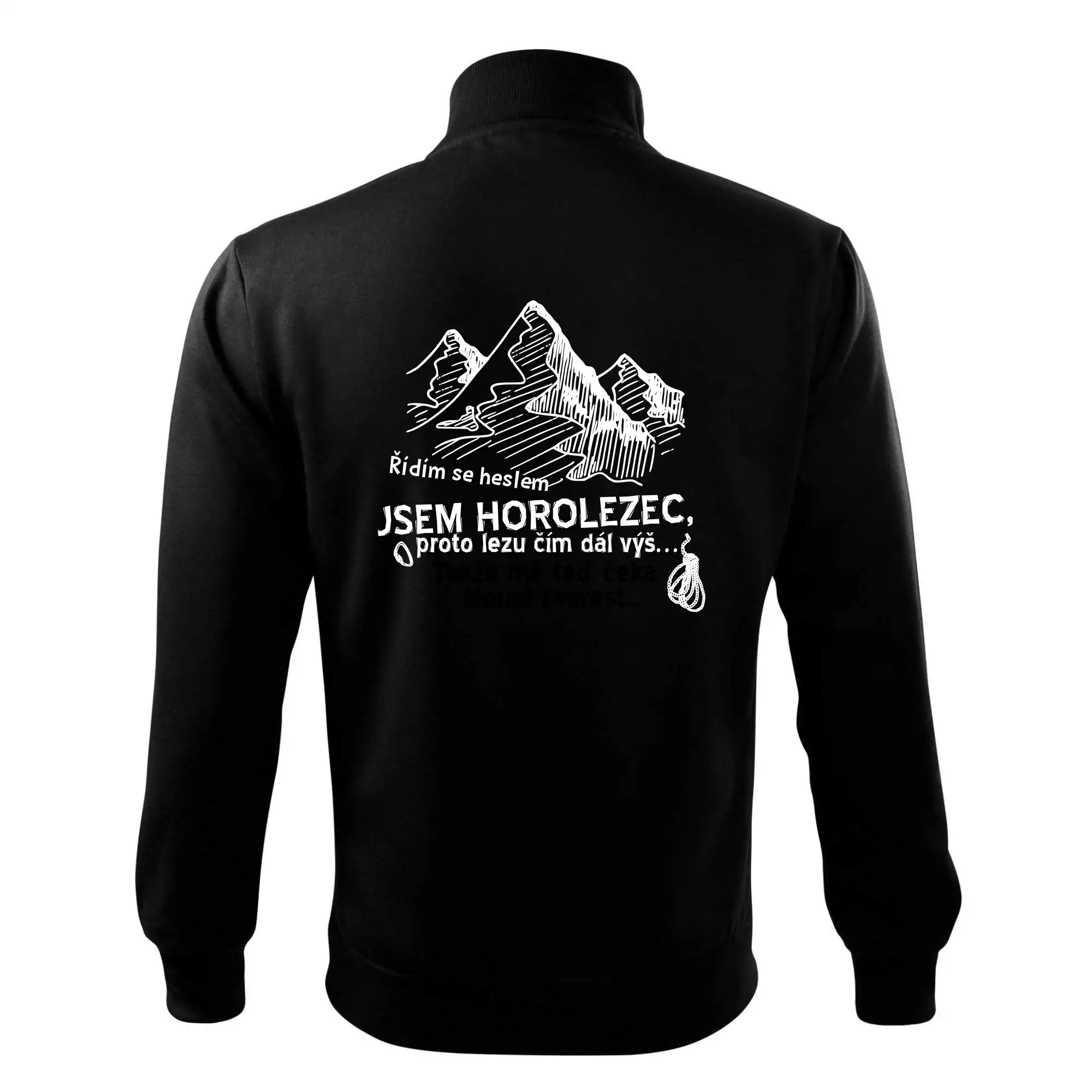 Jsem horolezec, proto lezu čím dál výš
