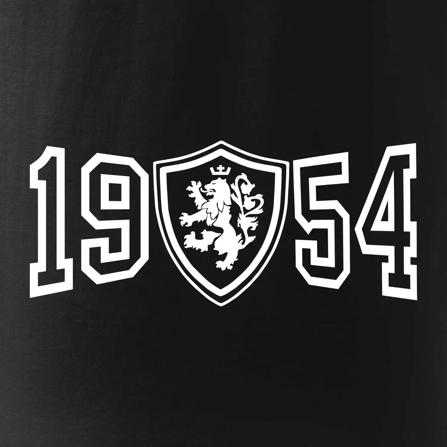 Narozeninový motiv - znak - 1954