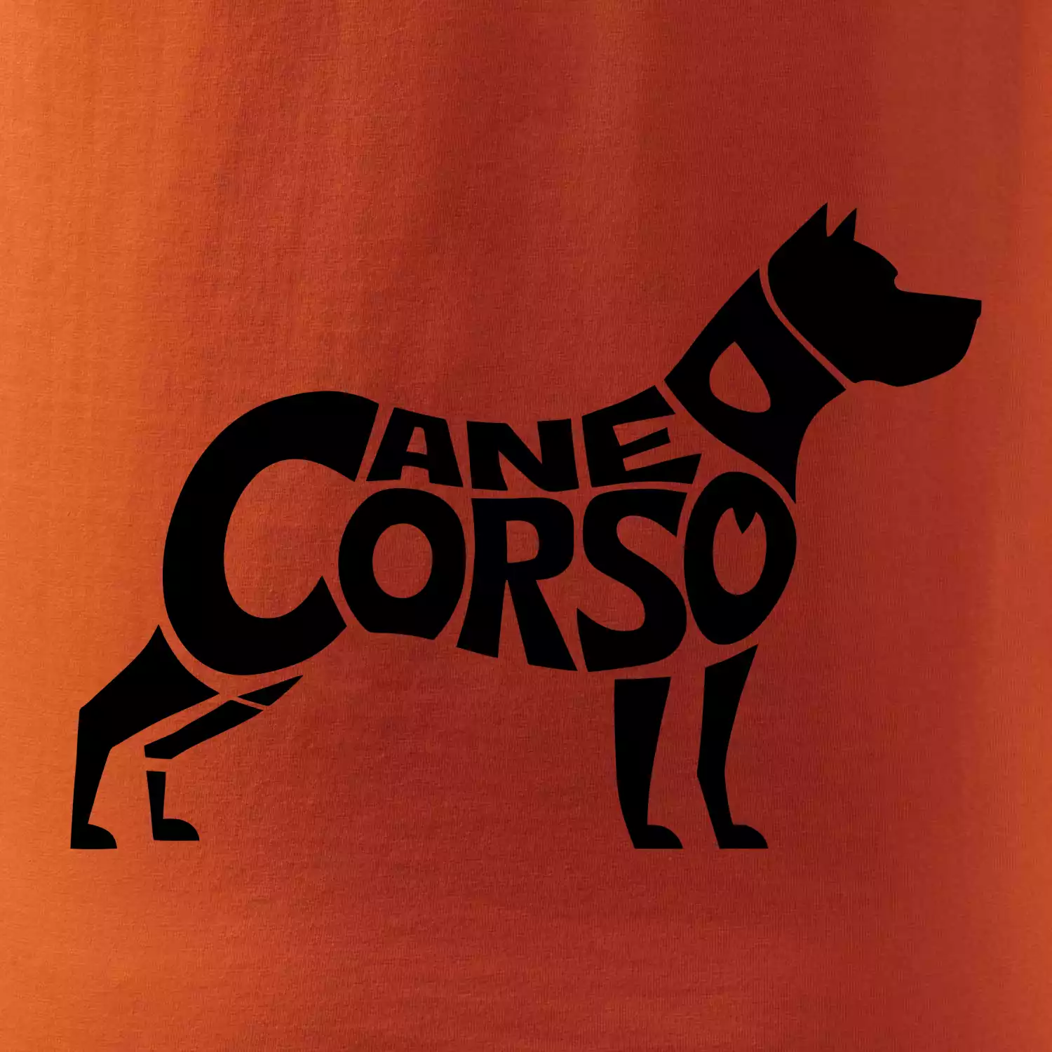 Cane corso nápis v těle