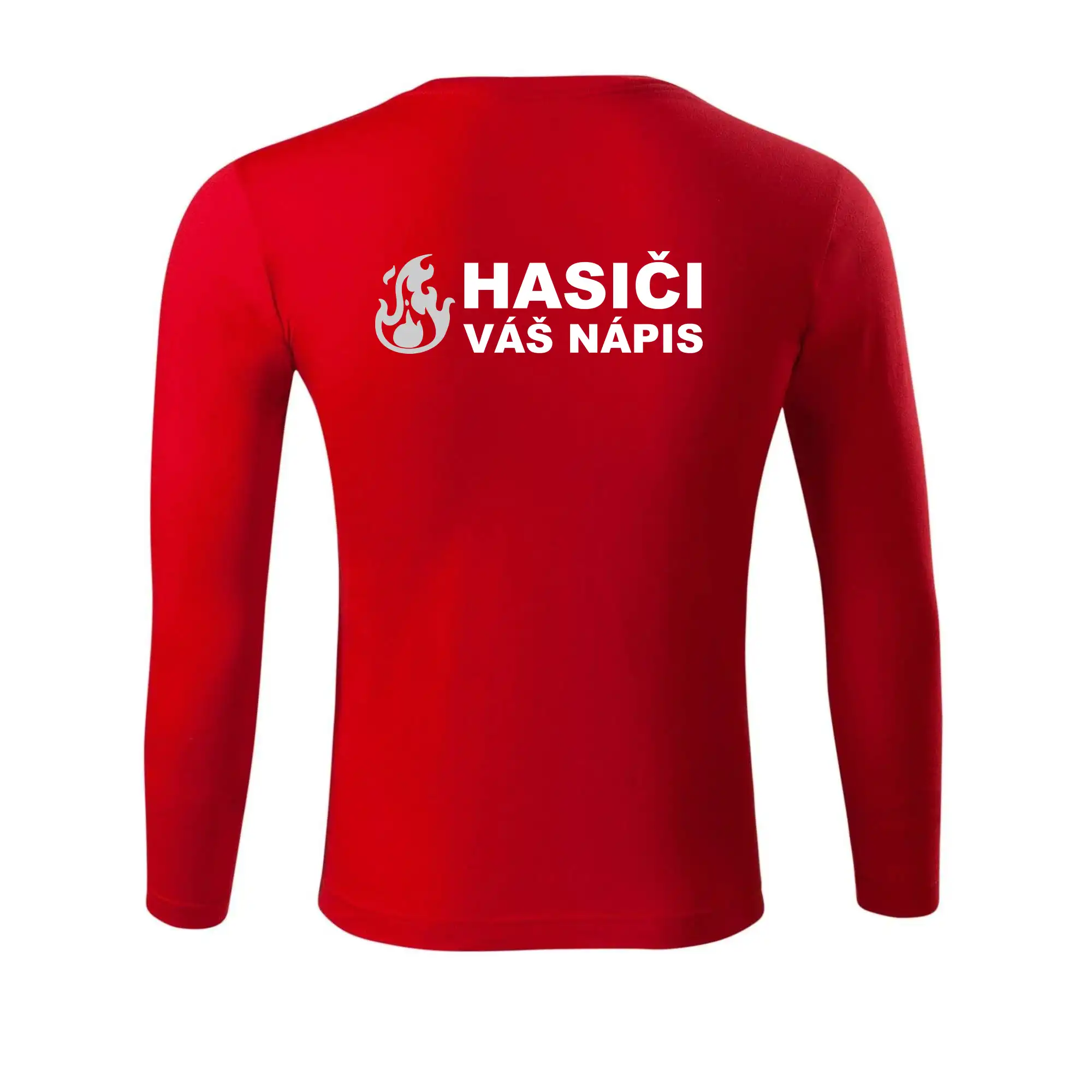 Hasiči REFLEXNÍ (oheň, Firesport, název sboru - vlastní nápis)