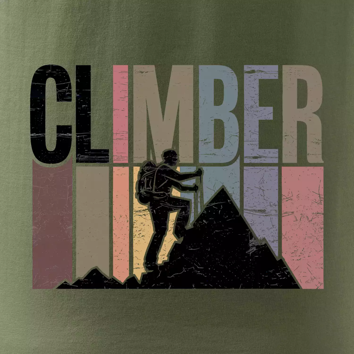 Climber - pruhy barevné