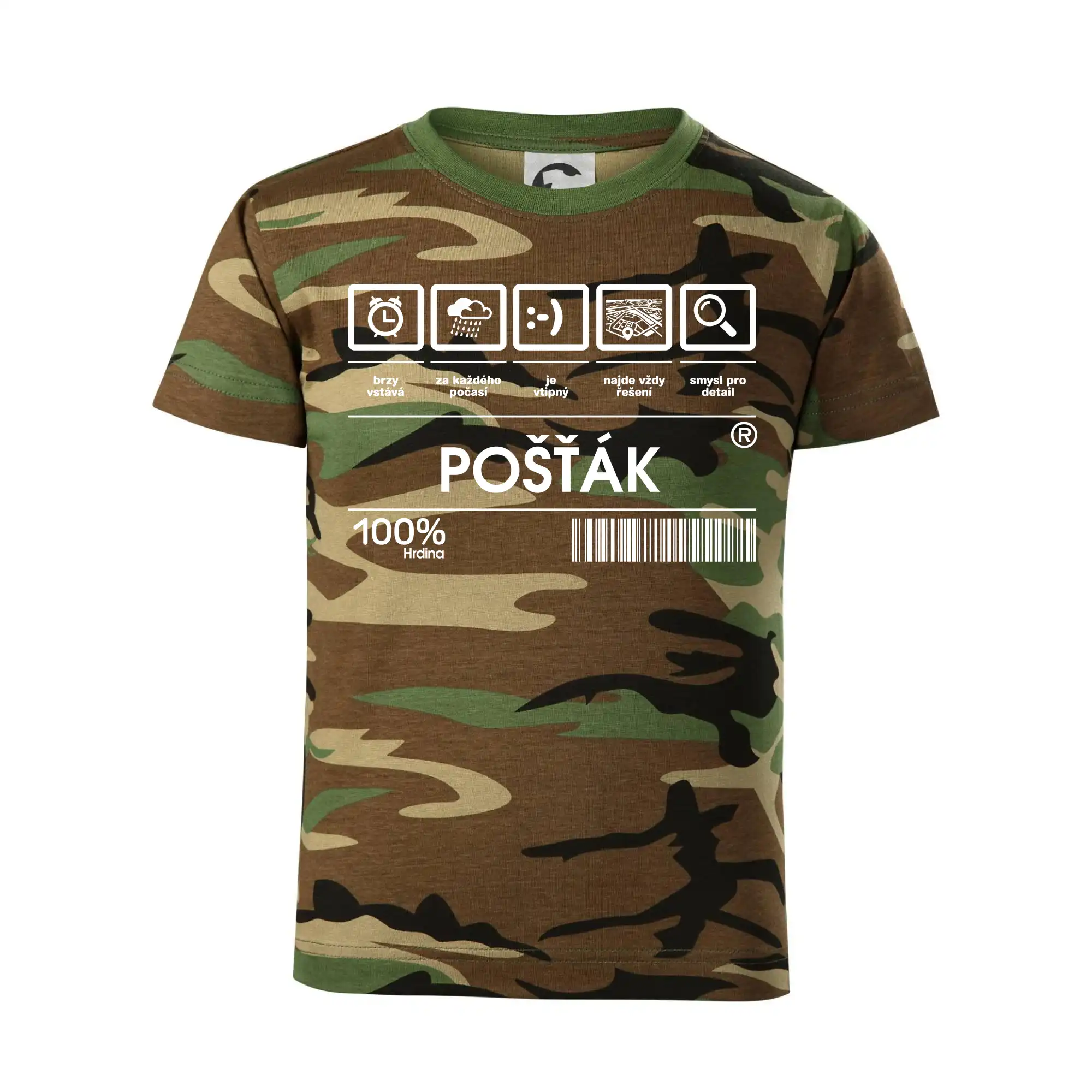 Čárový kód pošťák