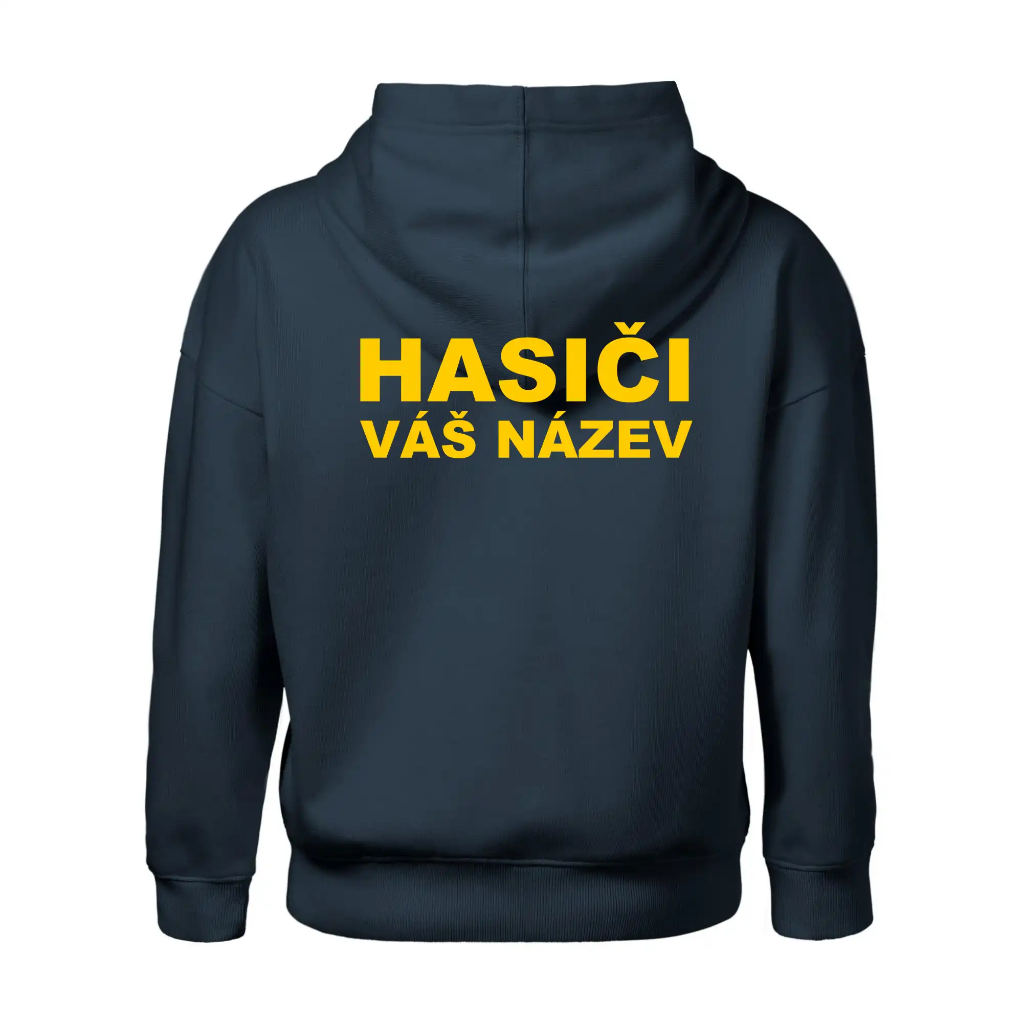 Hasiči - žlutý nápis - váš název sboru