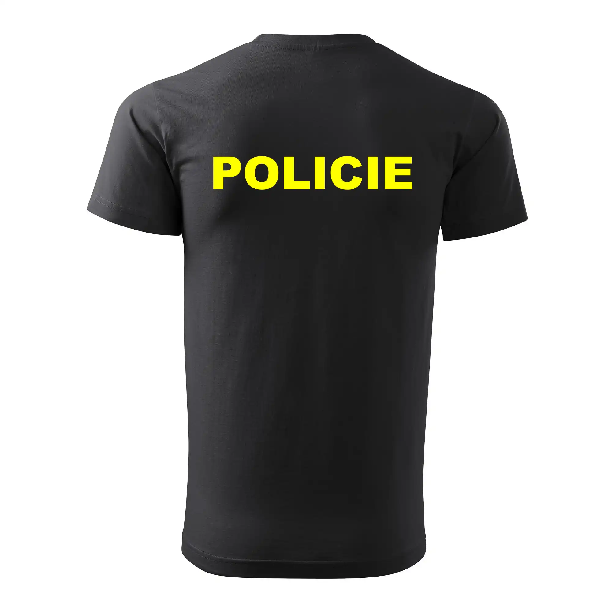 Policie Nápis žlutý