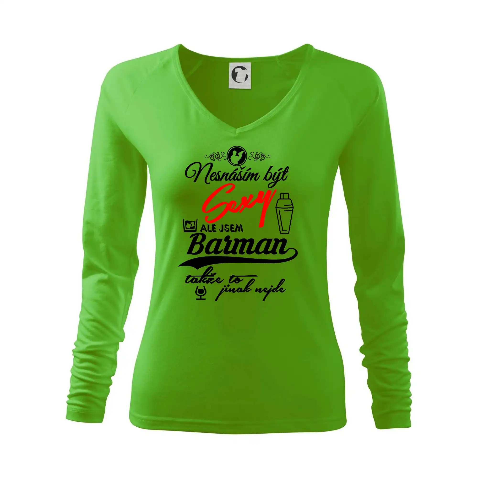 Nesnáším být sexy - nápis - barman / barmanka
