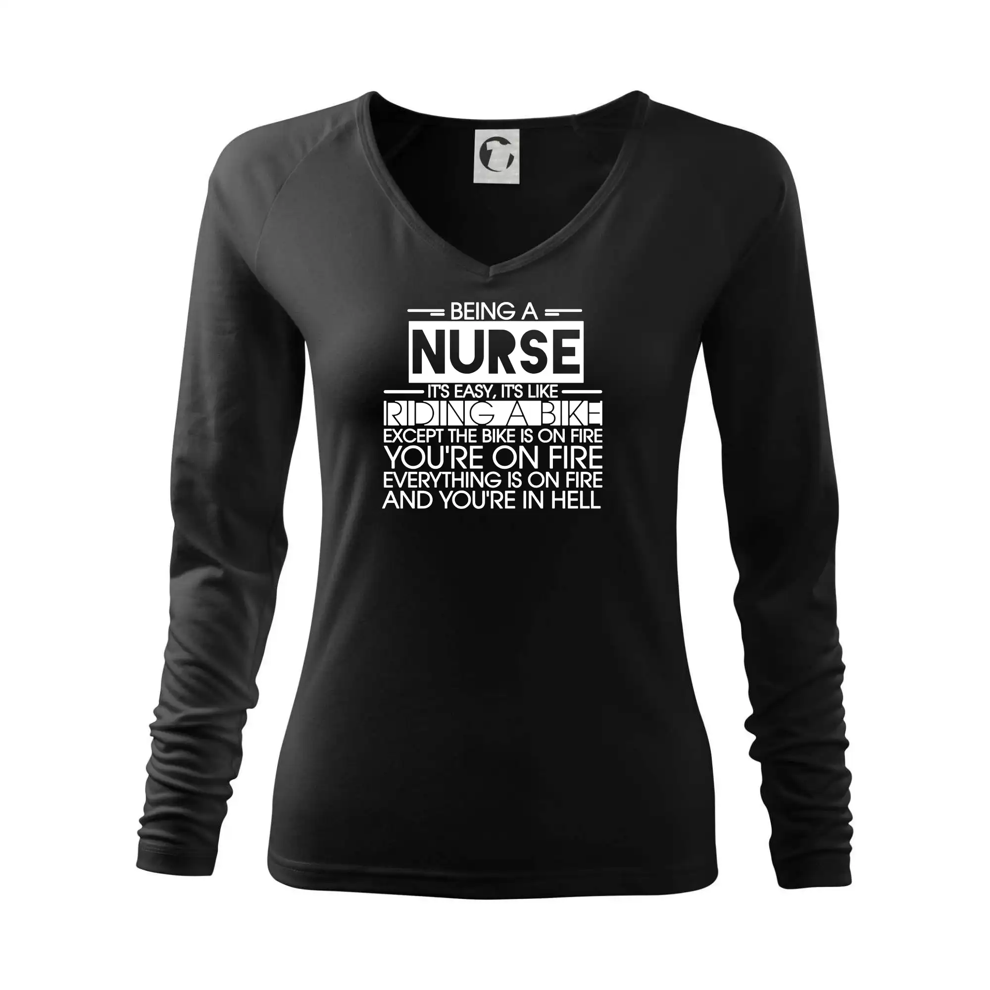 Being a nurse - bike