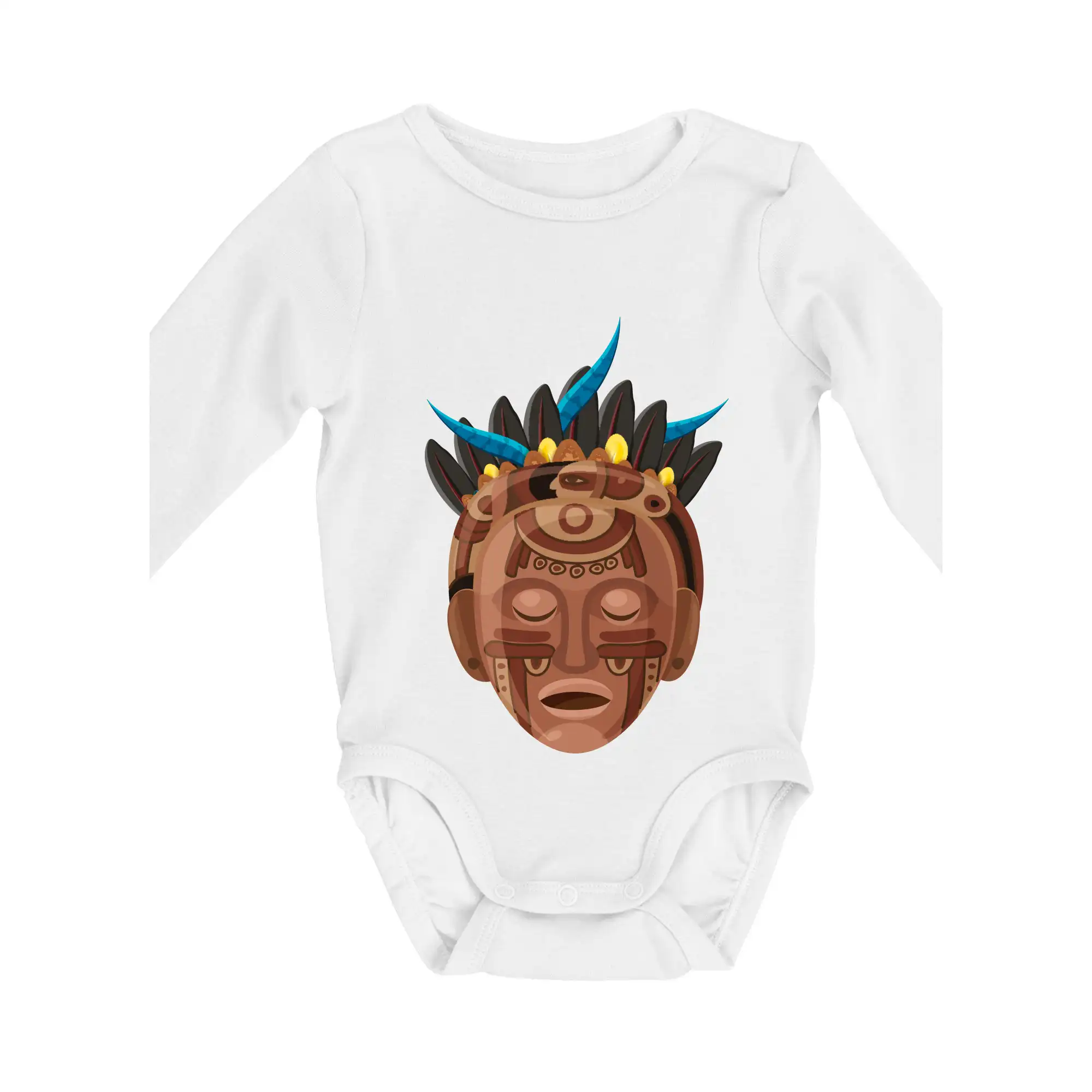 Mayové maska hnědá