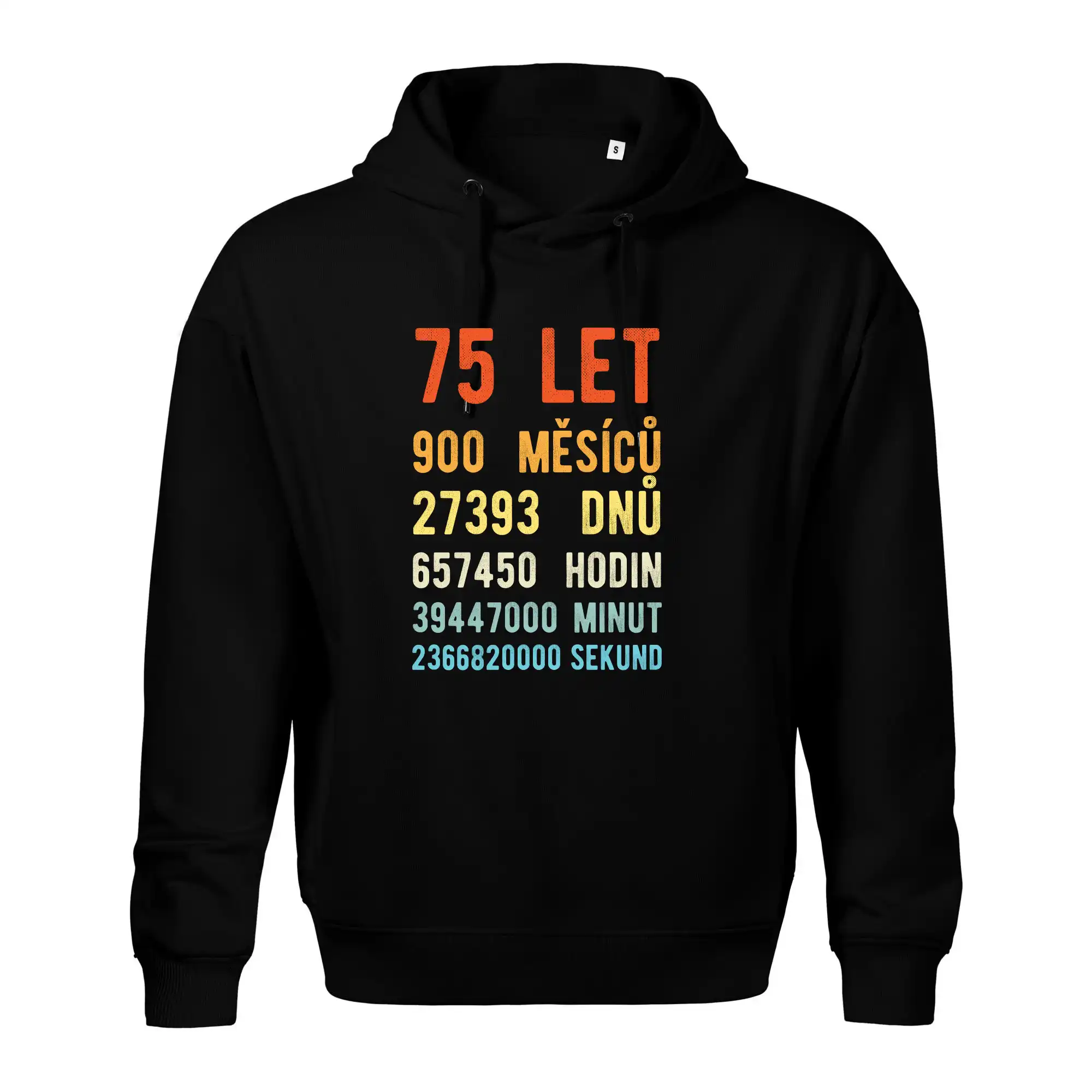 Narozeniny 75 přepočet času