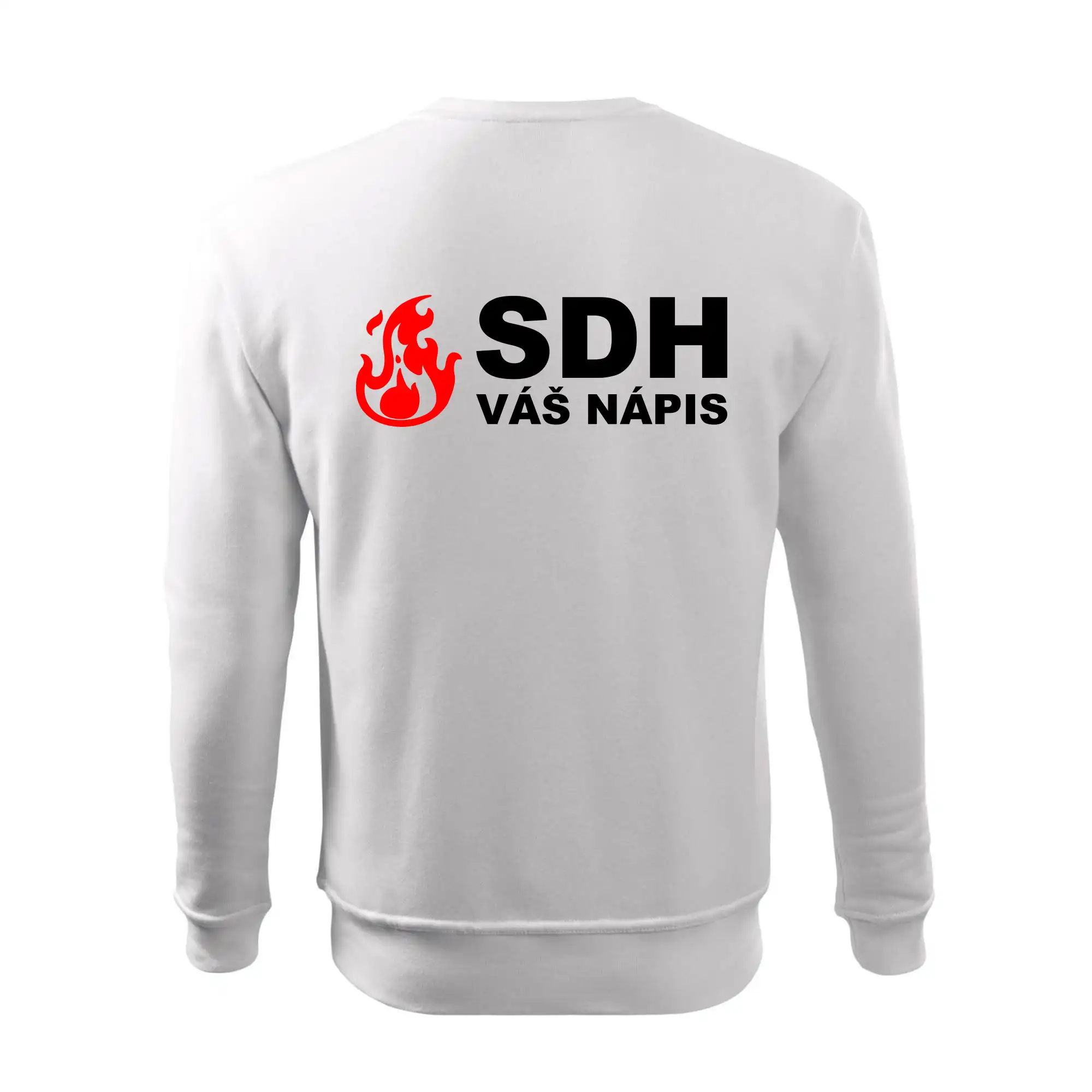 SDH nápis (oheň, firesport, název sboru - vlastní nápis)