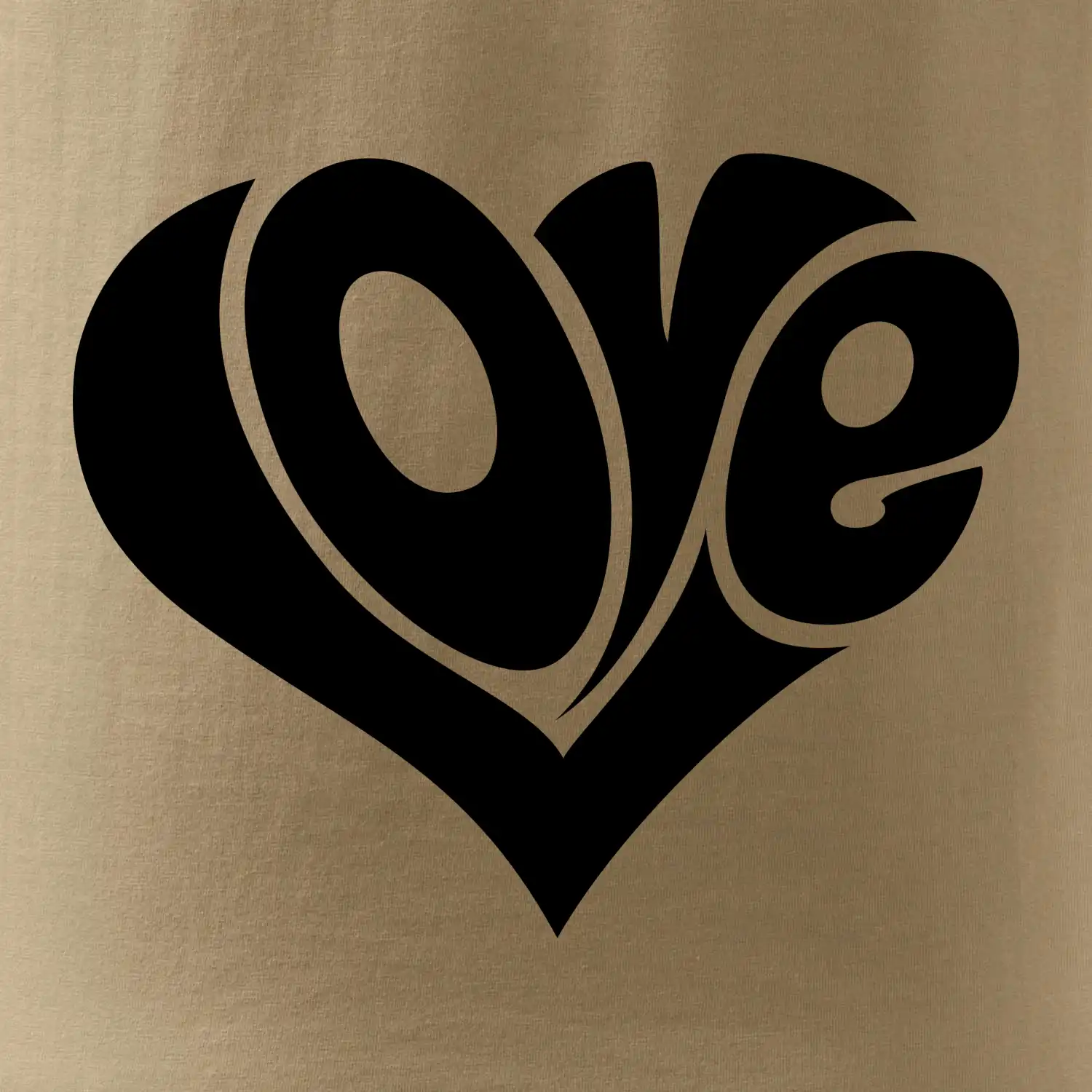 Love nápis jednoduchý