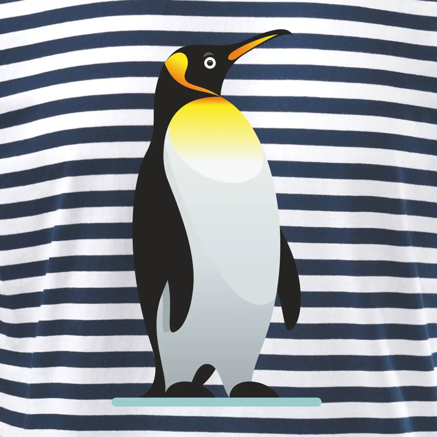 Tučňák se žlutou nákrčenkou