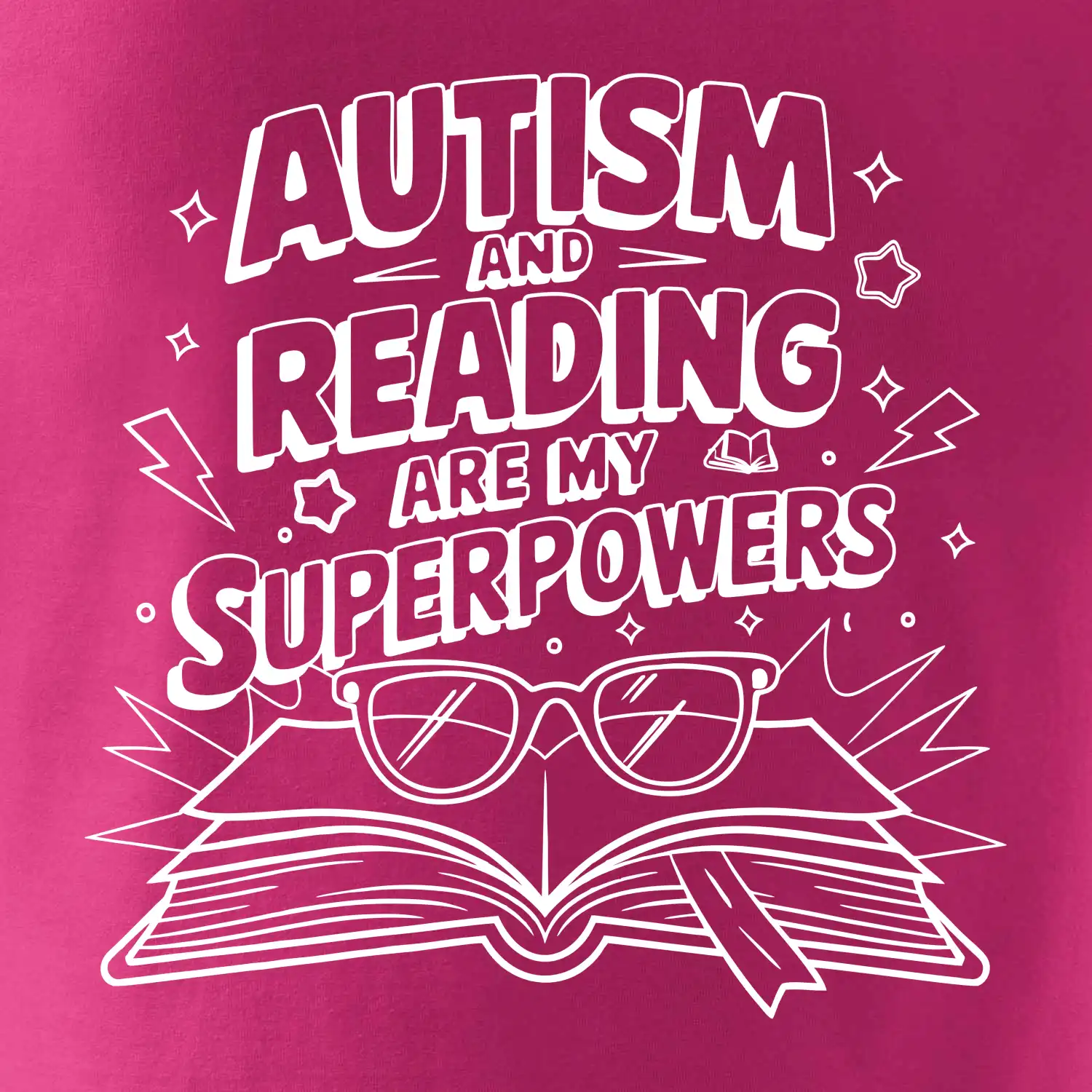 Autism is my superpower barevný