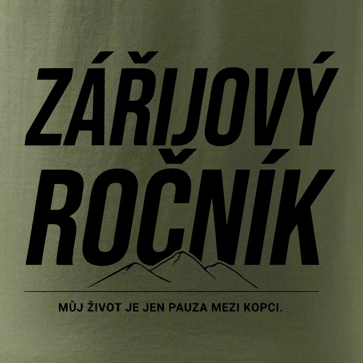 Zářijový ročník. Můj život je jen pauza mezi kopci.