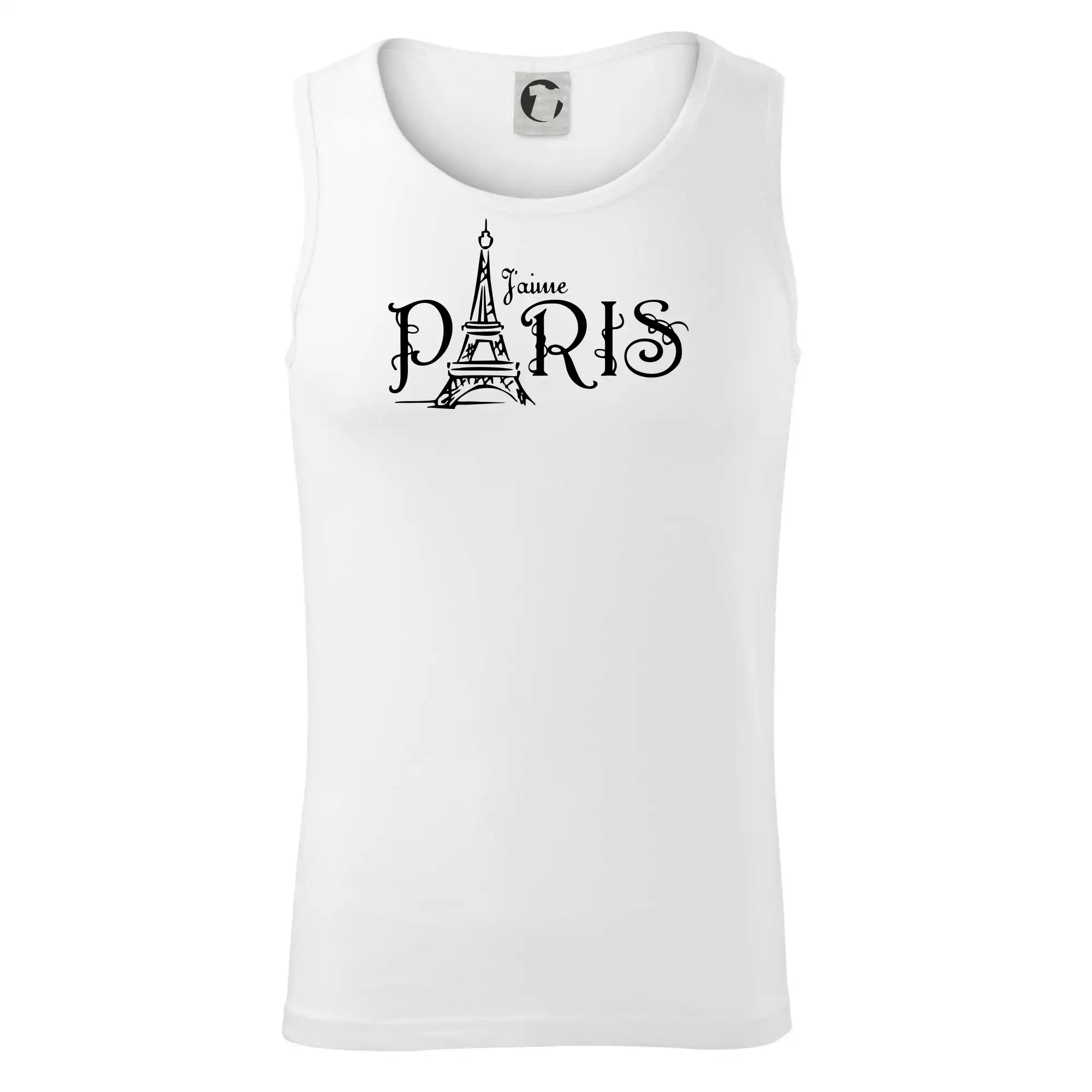 Paris nápis Eiffelovka rovný