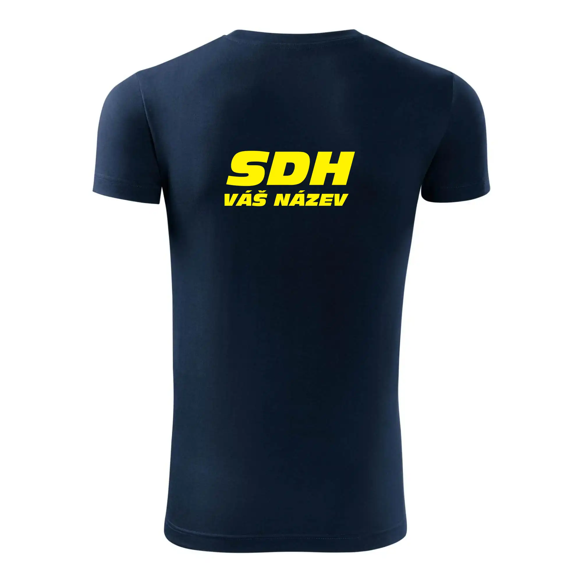 Hasičský sport SDH + váš název ŽLUTÁ