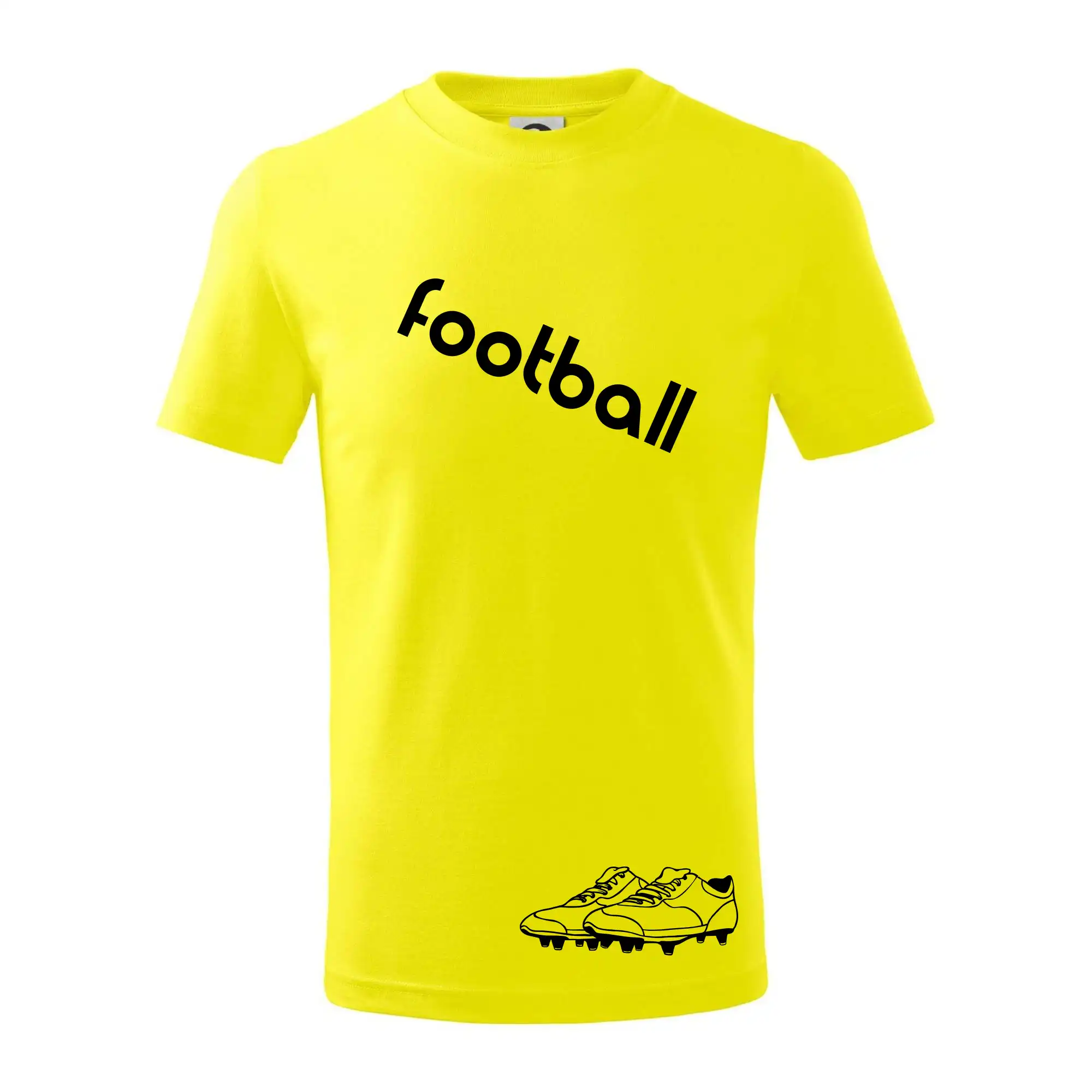FOOTBALL nápis šikmo