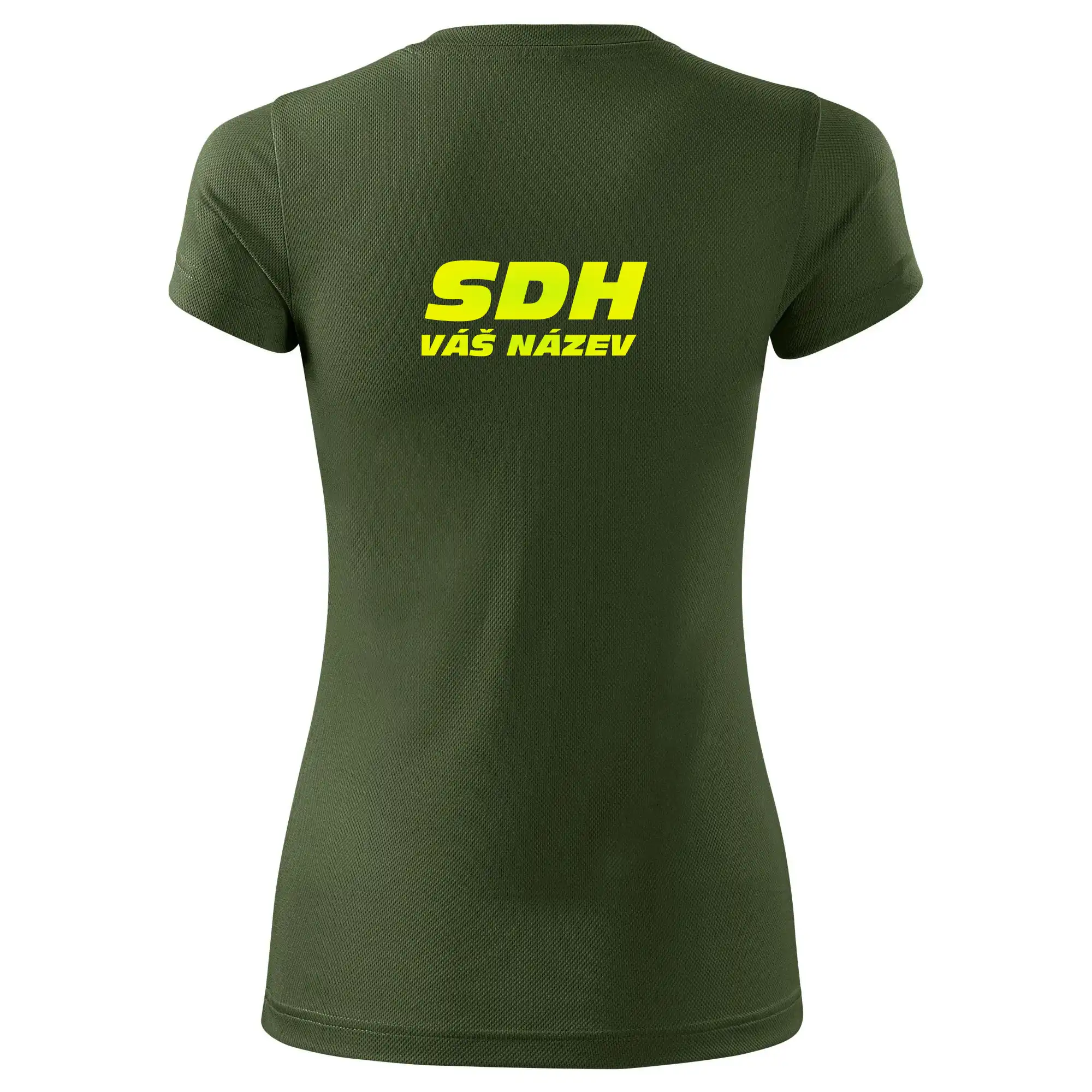 Hasičský sport SDH + váš název FLUO