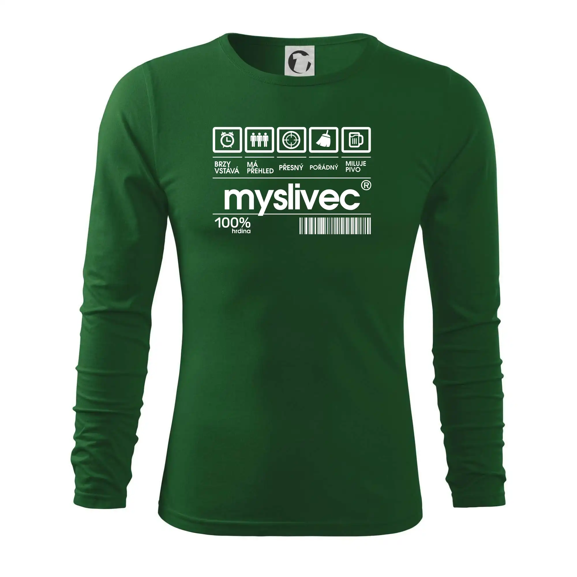 Čárový kód myslivec