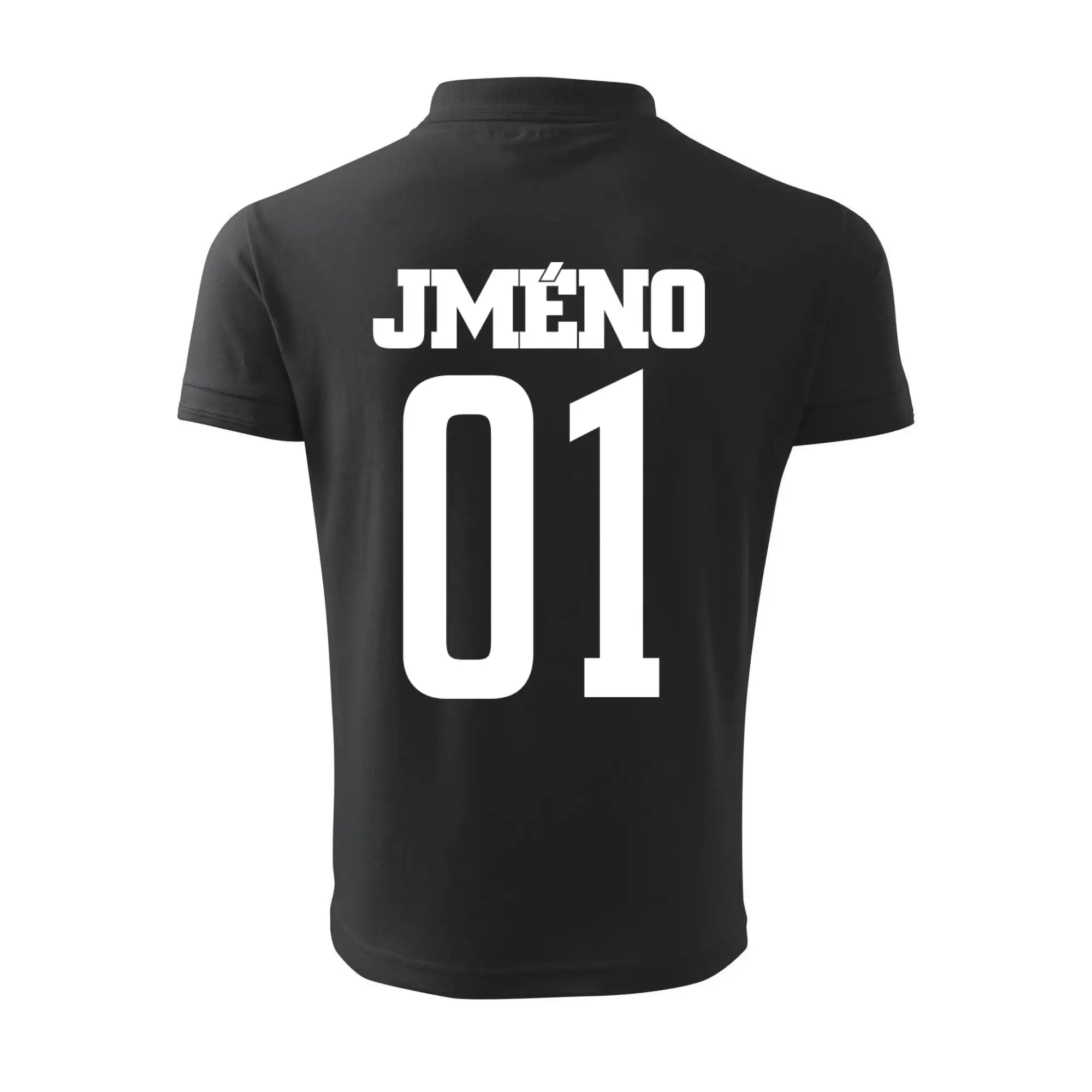 Fotbalový dres - vlastní jméno a číslo