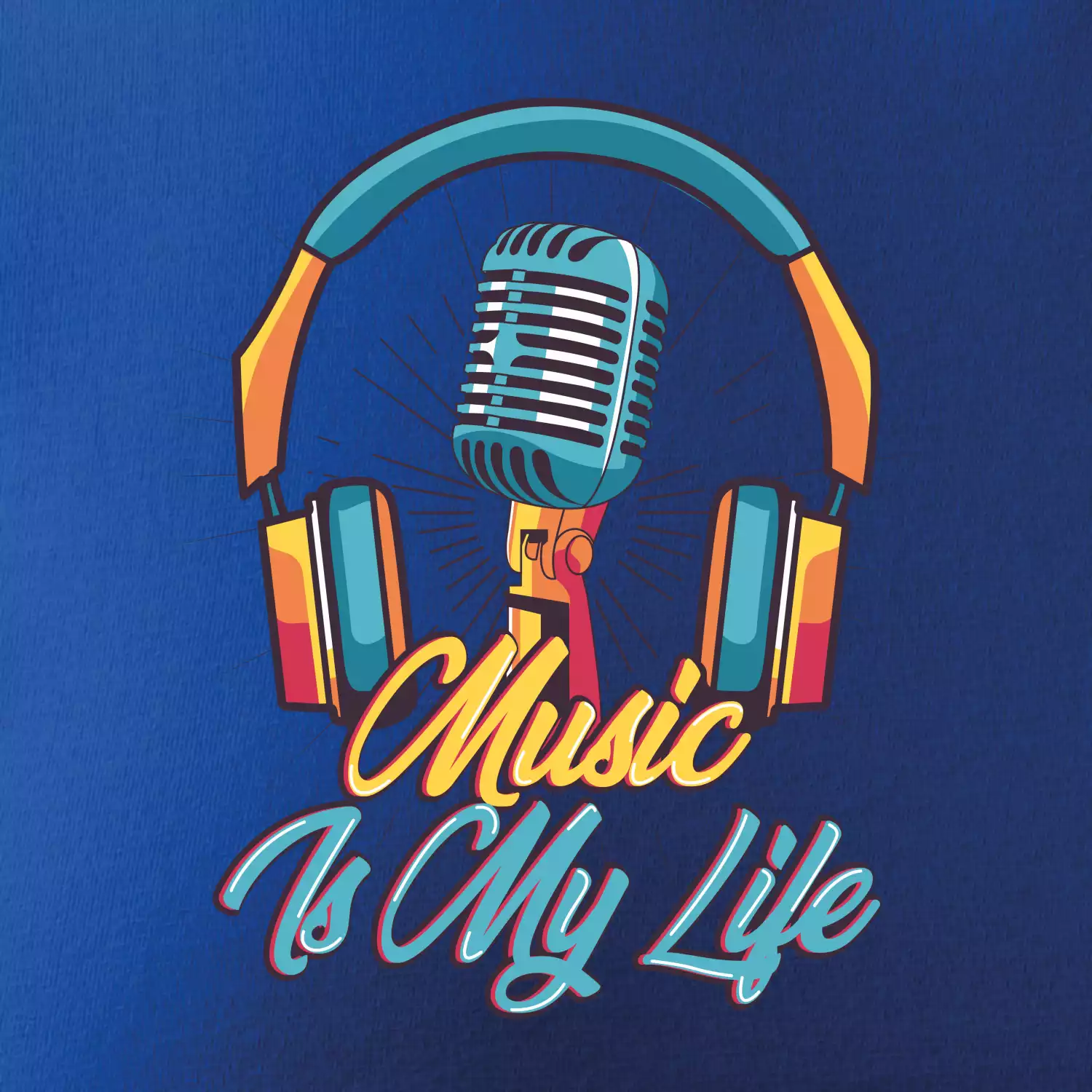 Music is my life sluchátka