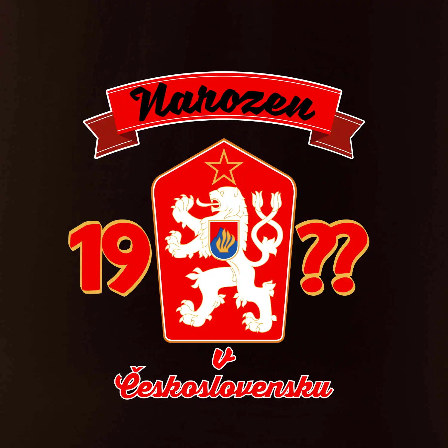 Narozen v Československu - barevné - vlastní ročník