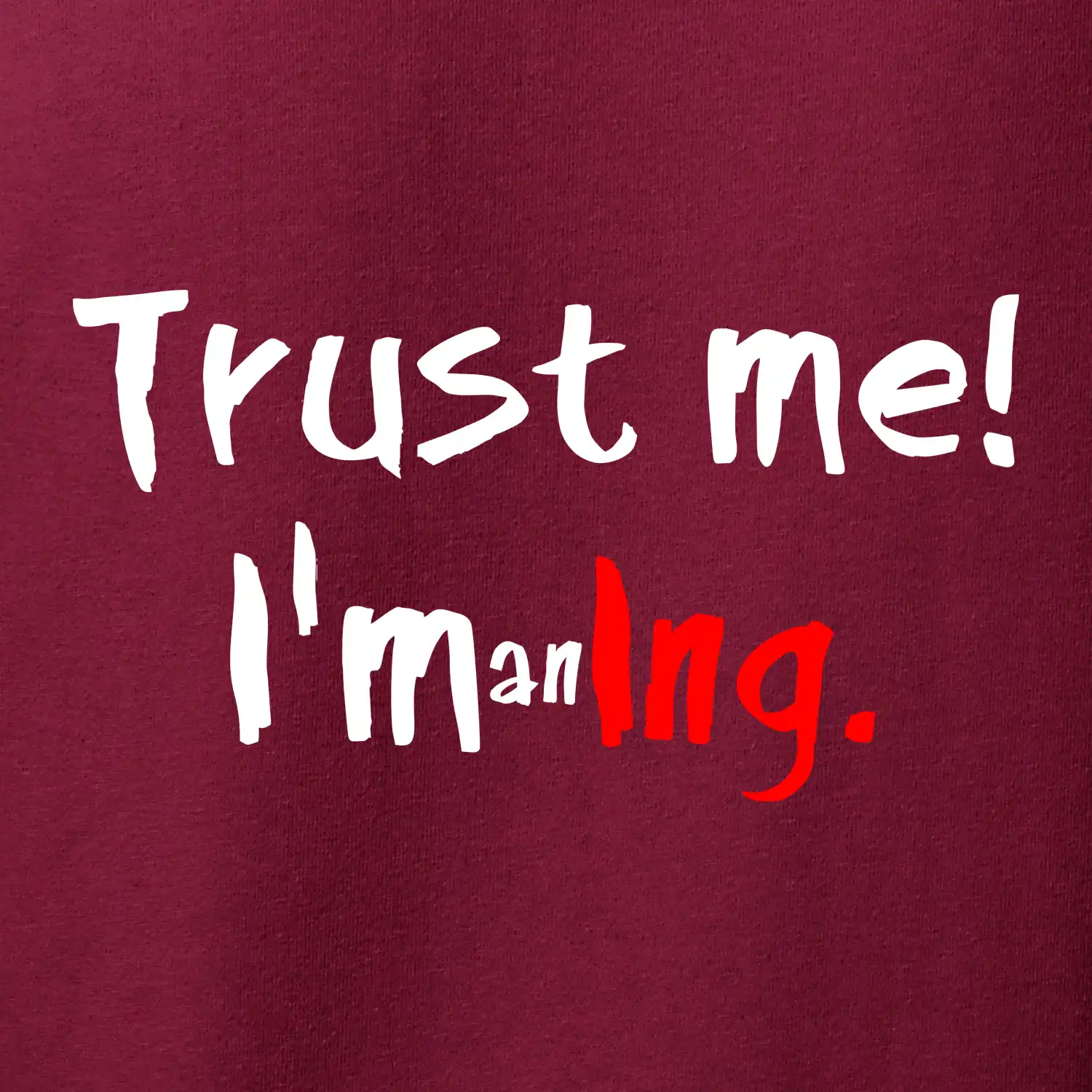 Trust me I´m an Ing. / Věř mi jsem Ing.