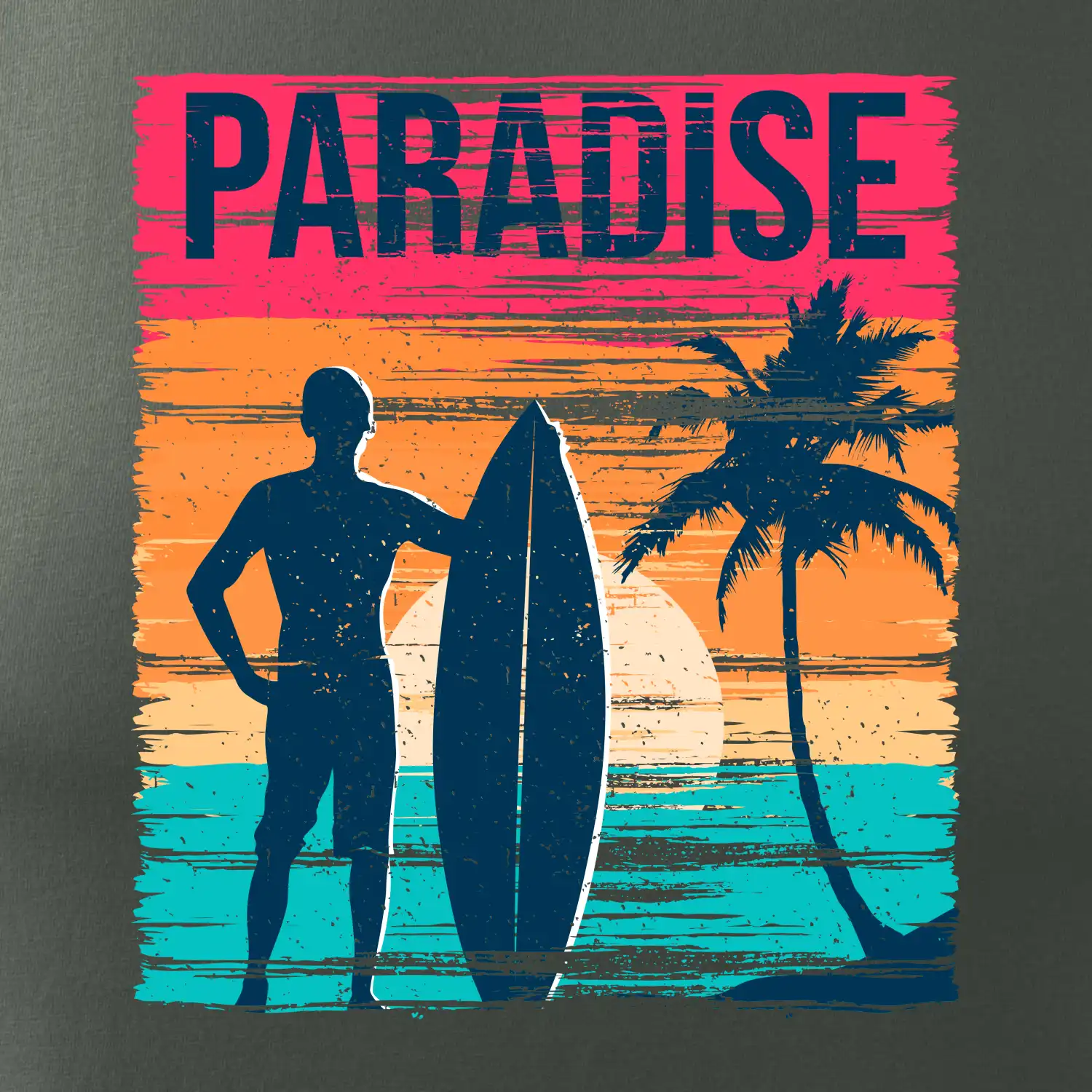 Paradise - barevný čtverec