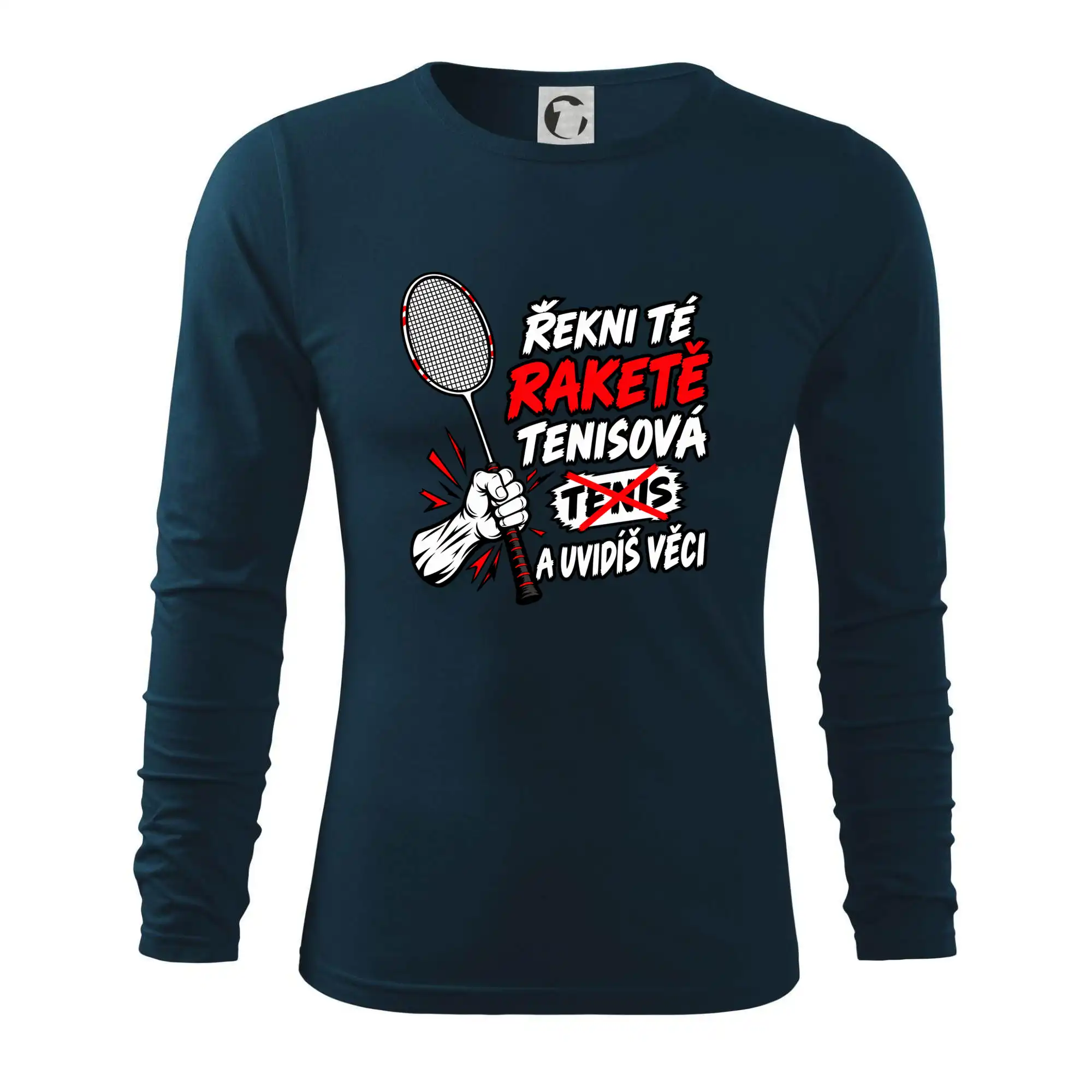 Badmintonová raketa není tenisová