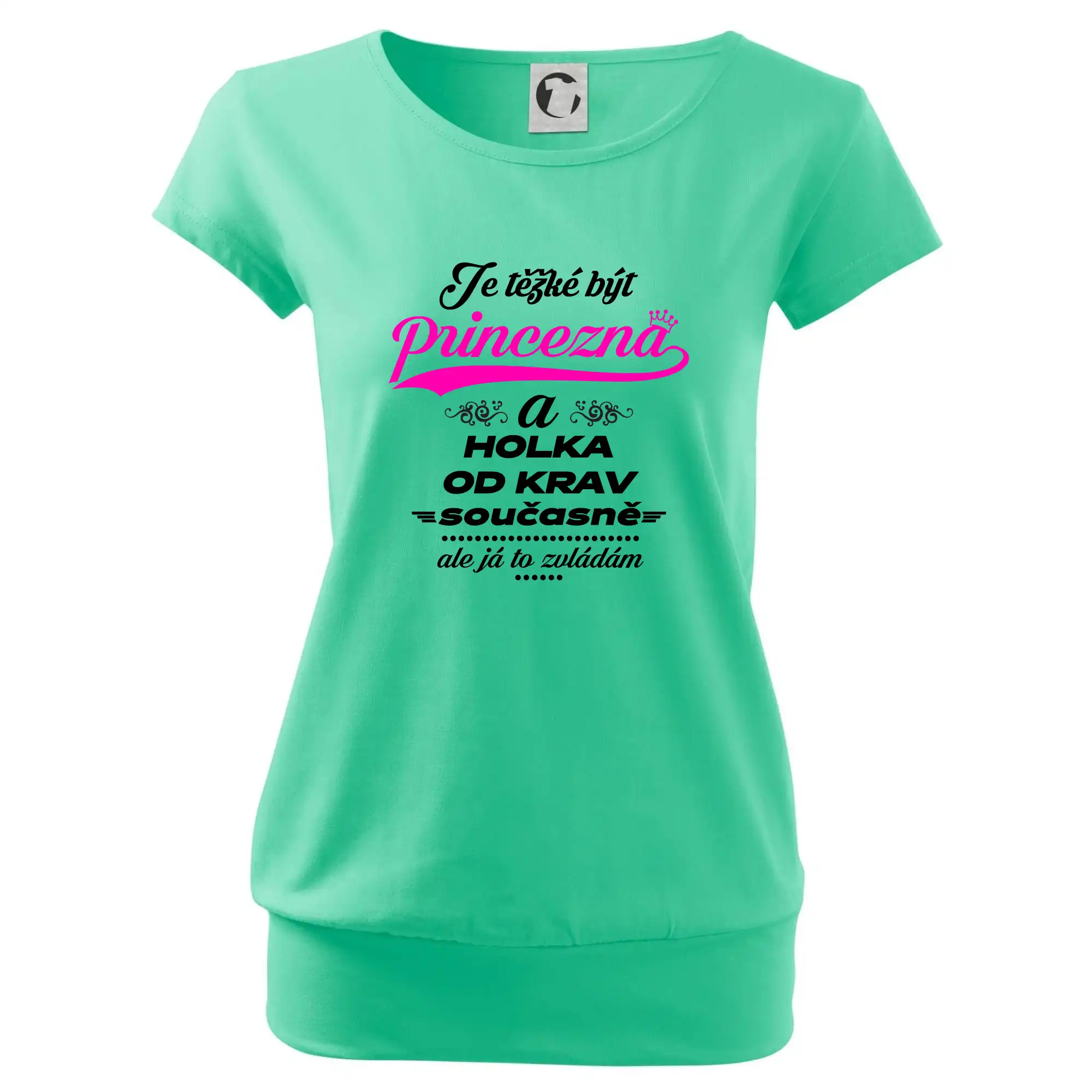 Je těžké být princezna a holka od krav