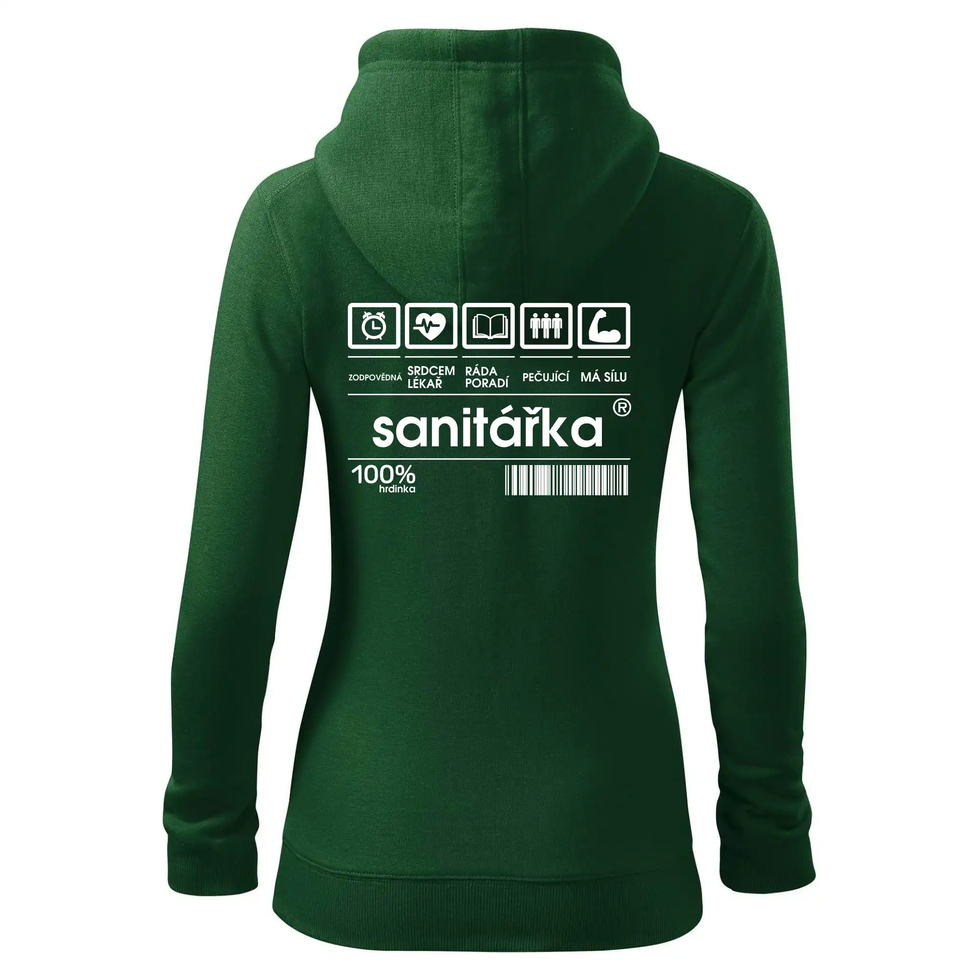 Čárový kód sanitářka