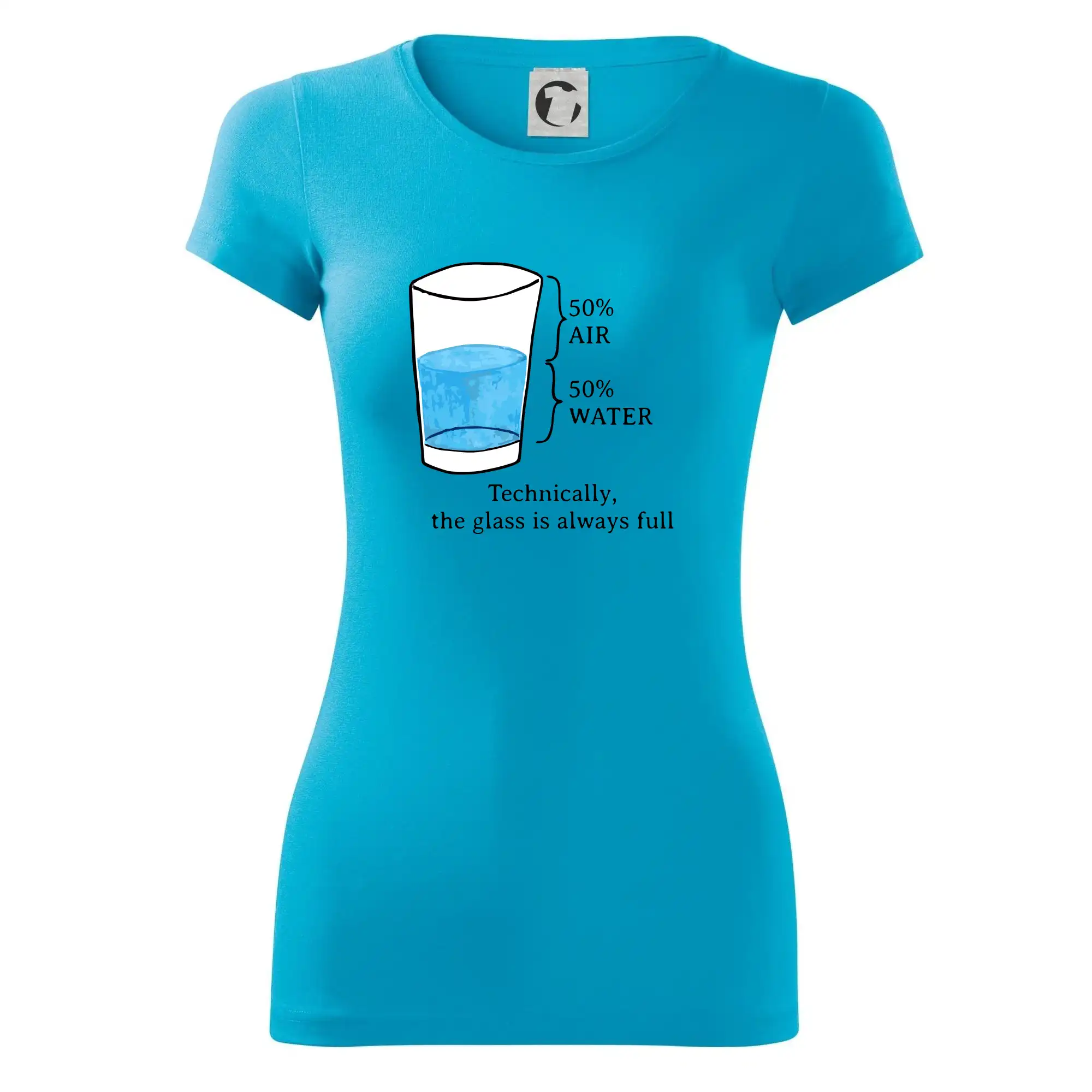 Technically, the glass is always full