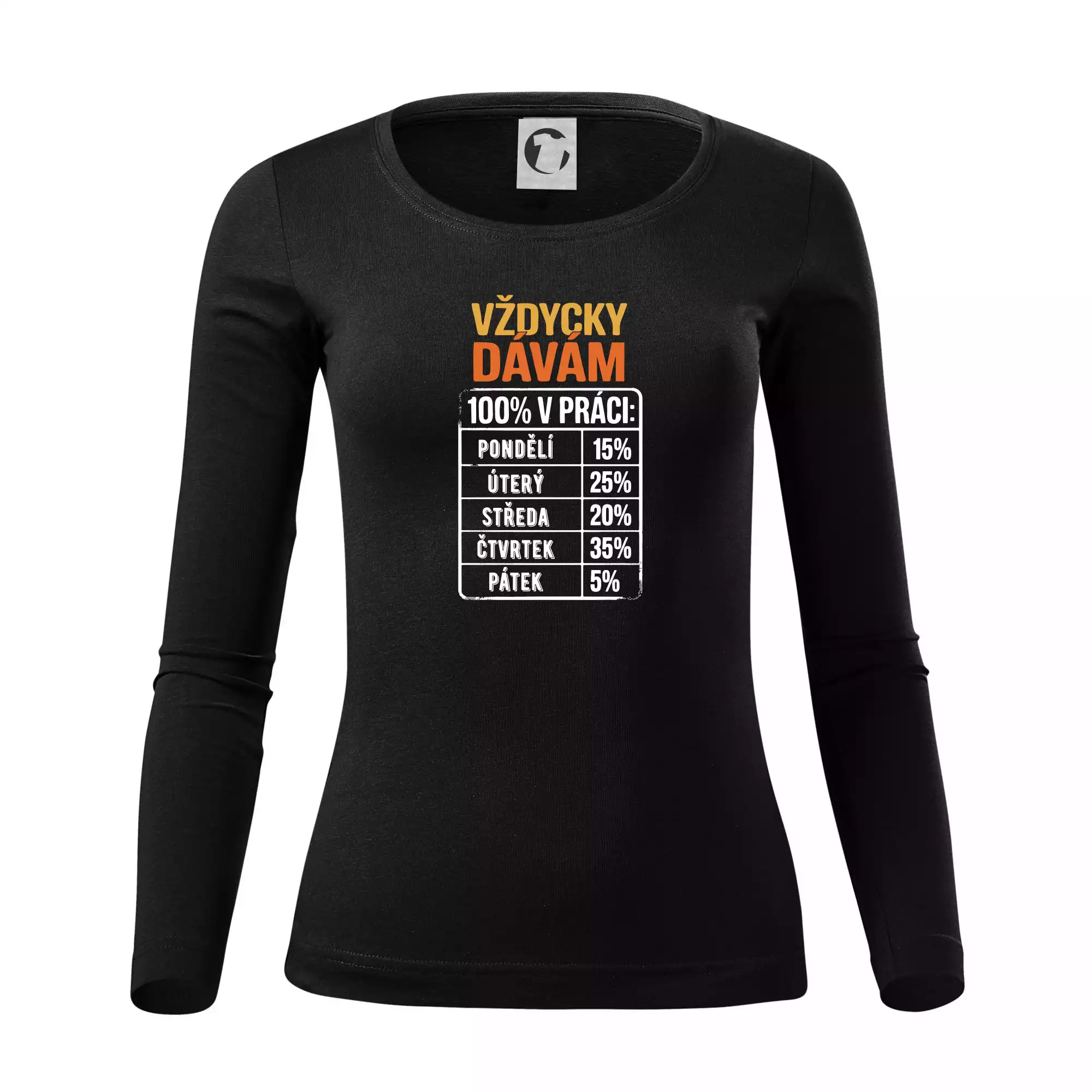 Vždycky dávám 100% v práci