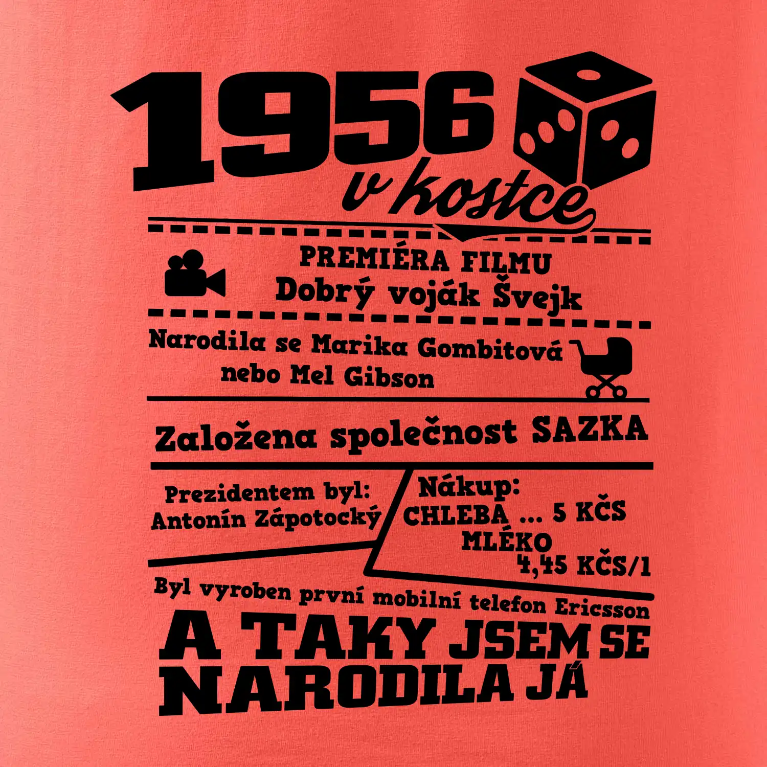 1956 v kostce