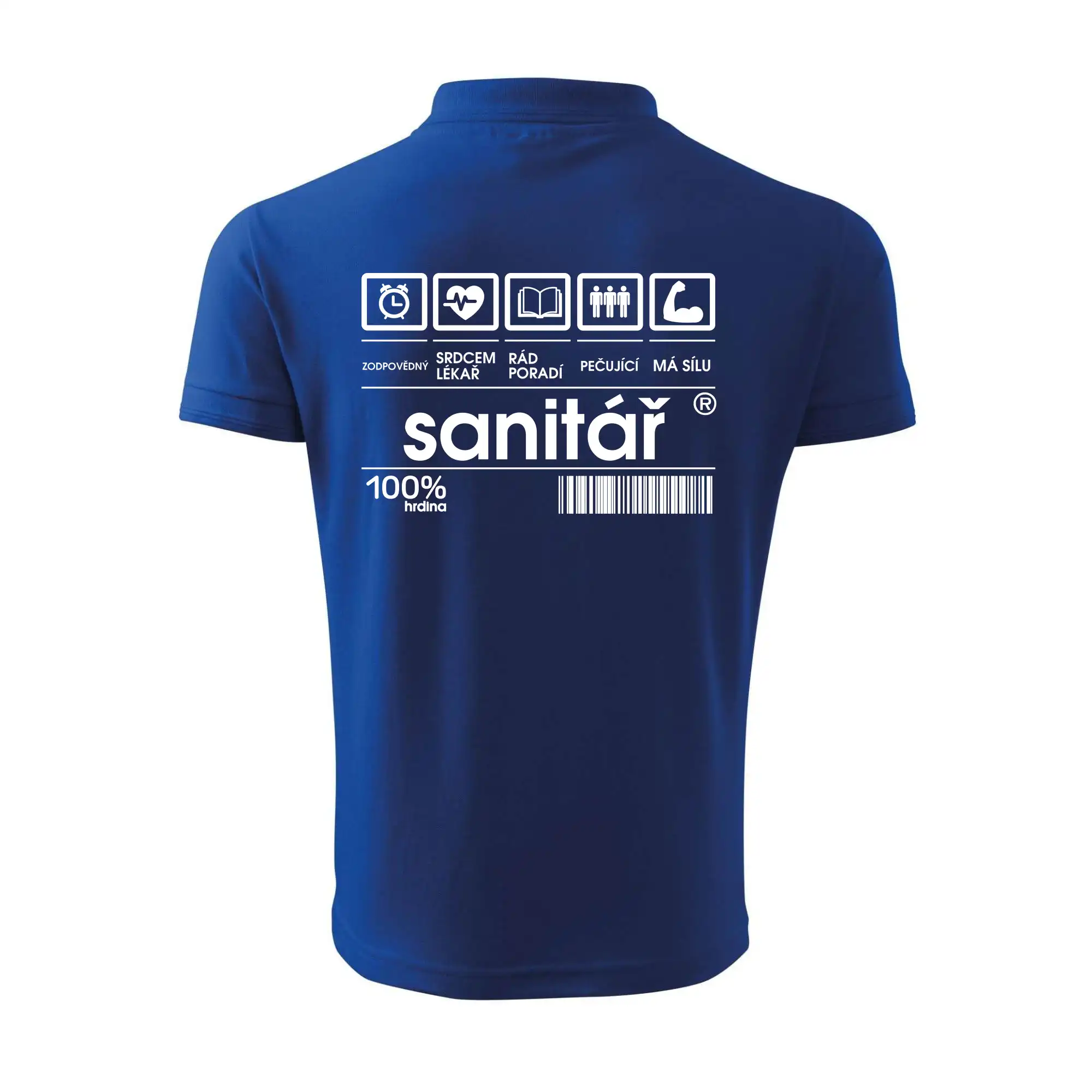Čárový kód sanitář