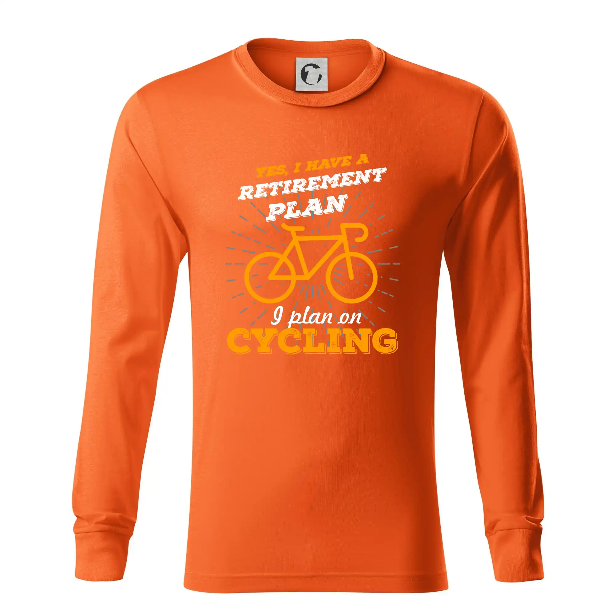 Oranžové kolo - Yes, I have a retirement plan, I plan on cycling