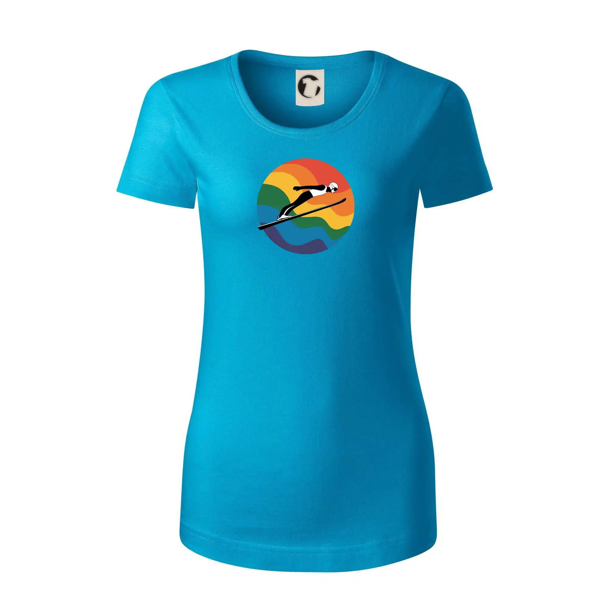 Skokan na lyžích v kruhu