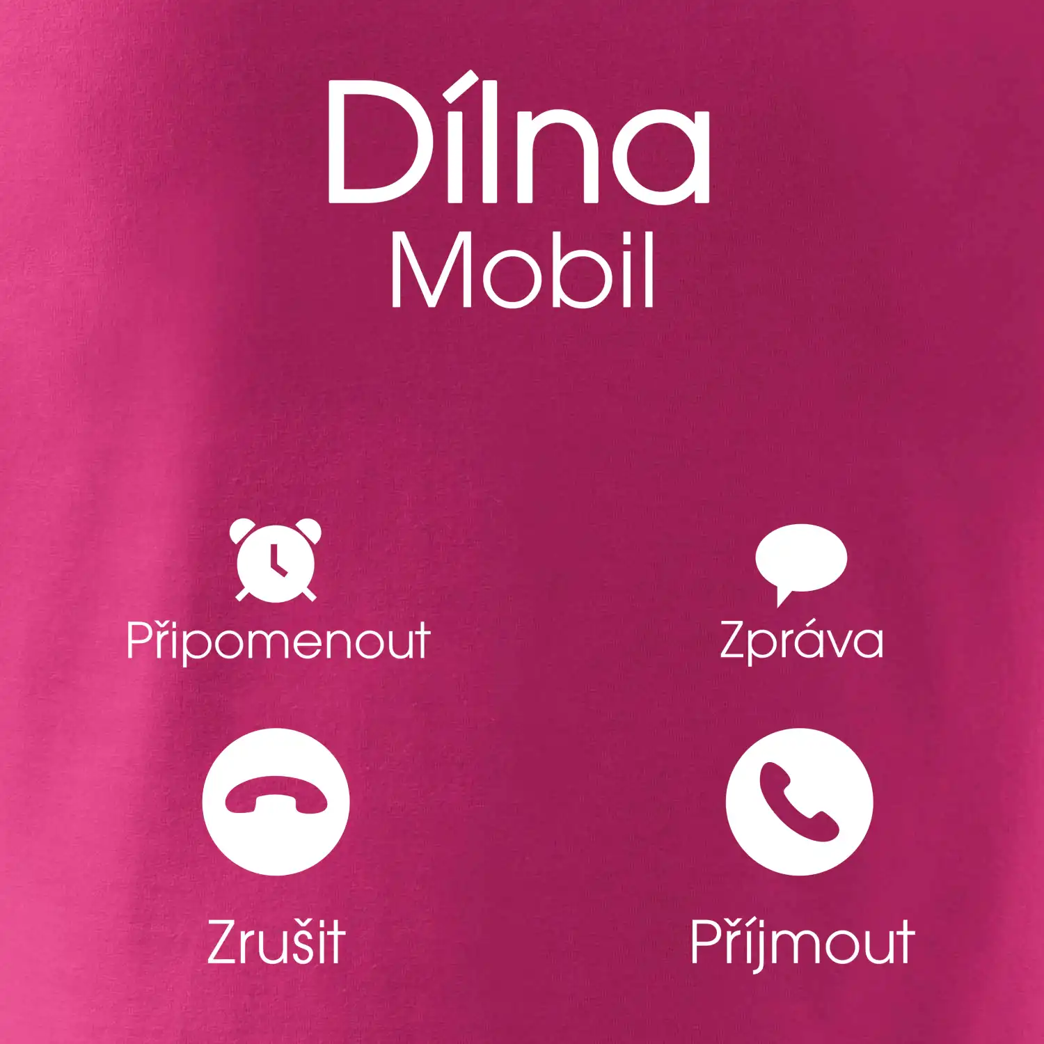 Dílna volá
