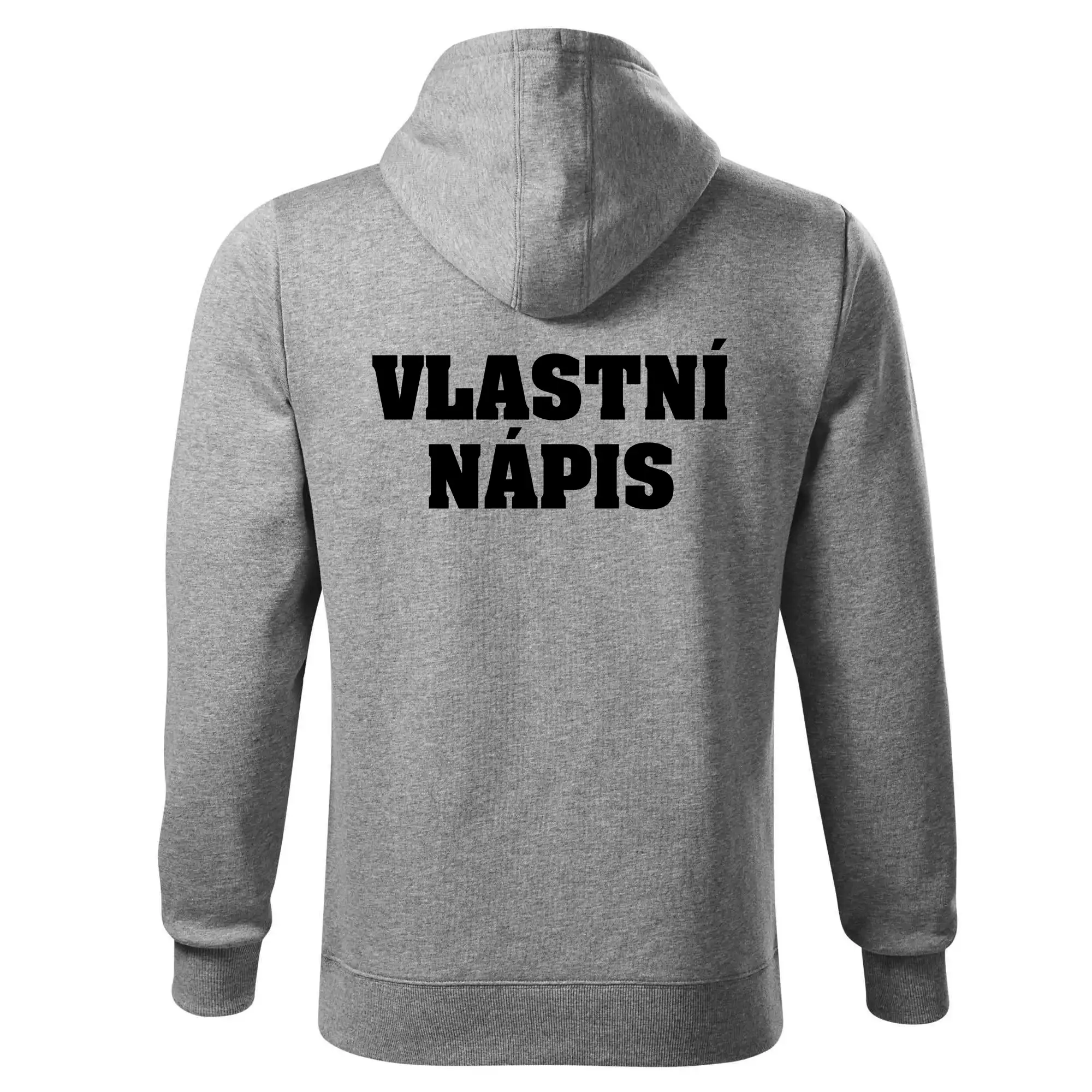 Hvězda života - vlastní nápis vpředu a vzadu