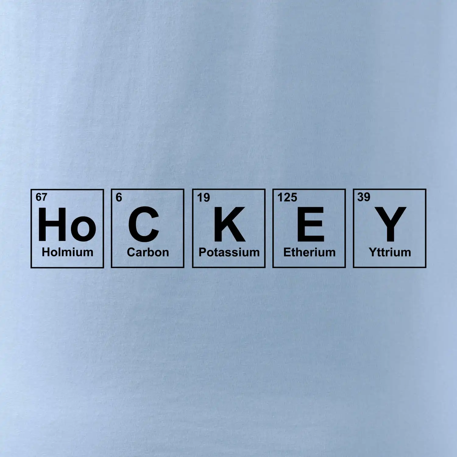 Hockey - periodická tabulka
